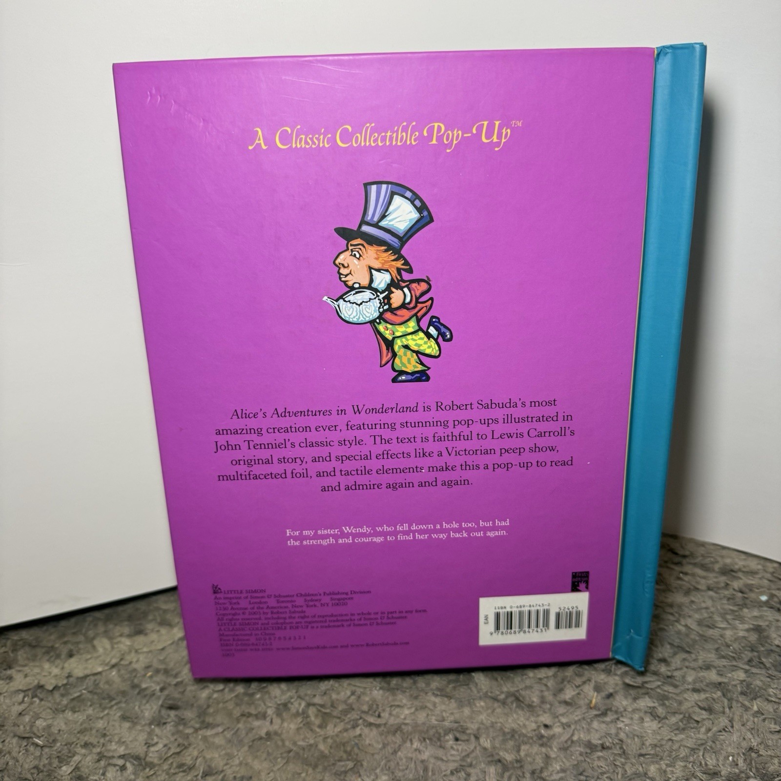 Alice’s Adventures in Wonderland: A Pop-up Adaptation By Robert Sabuda 2003
