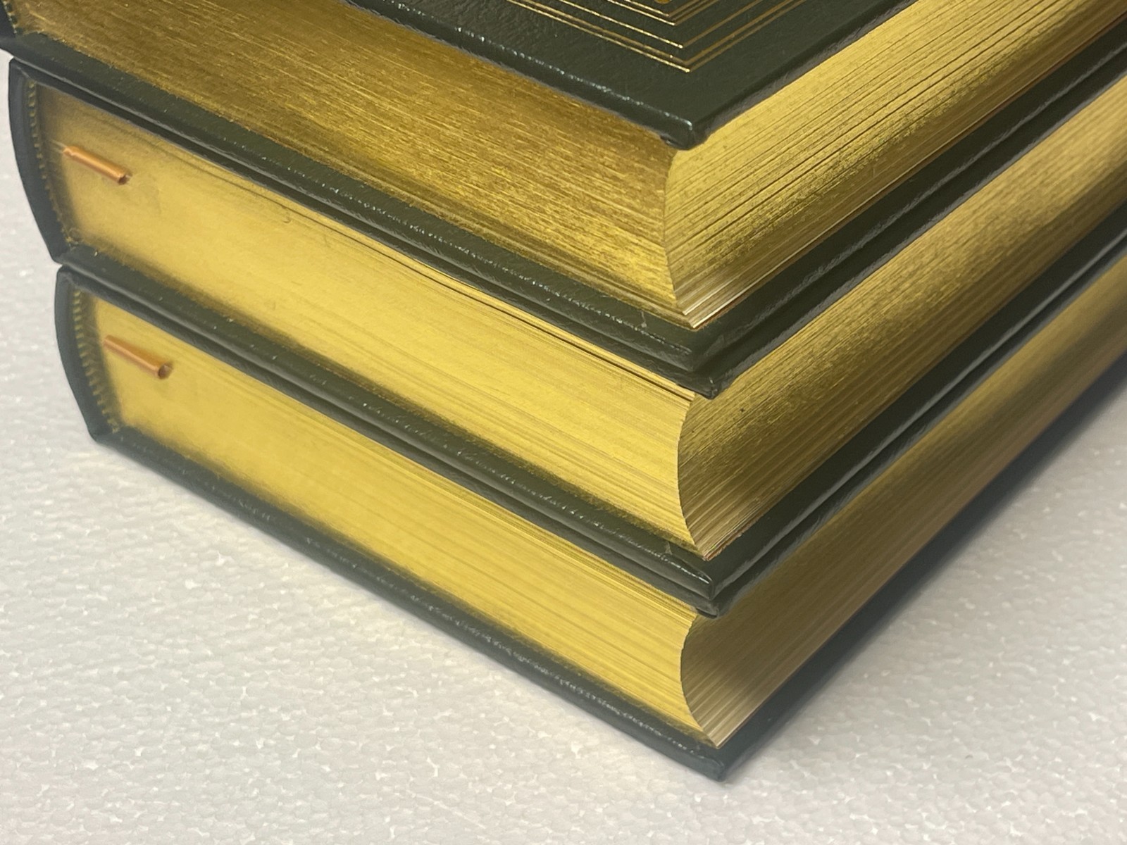 Easton Press Winston Churchill: War Speeches 1931-1945 Full Leather Fine 3 Vols