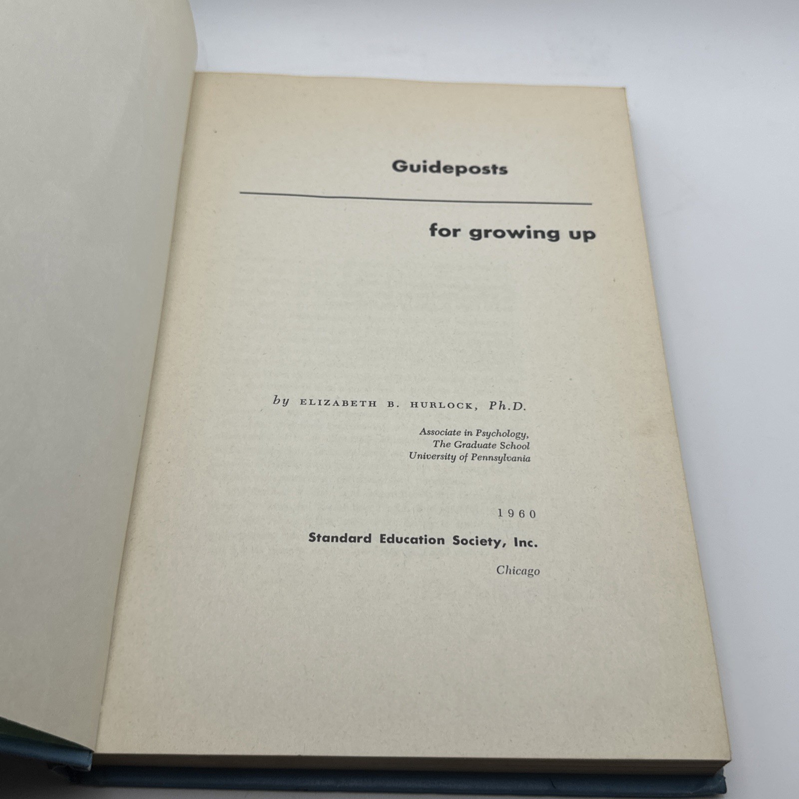 VTG 1960 CHILD HORIZONS Questions Children Ask & Guideposts BOOKS HC Educational