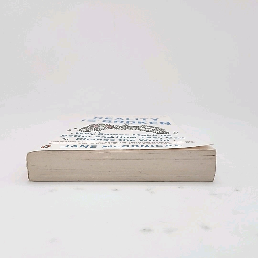 Reality Is Broken By Jane McGonigal FIRST EDITION THUS Paperback Book 2011