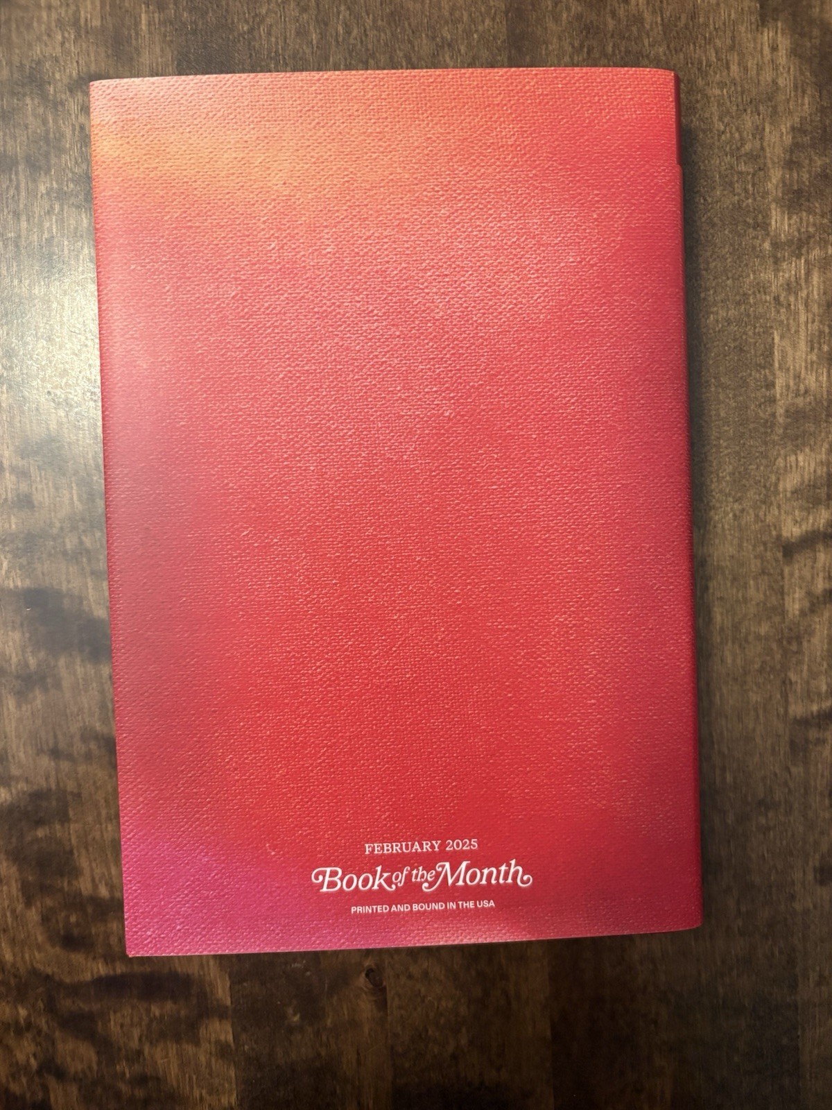 Gillian McAllister: Famous Last Words Hardcover, Morrow 2025, Thriller, BOTM