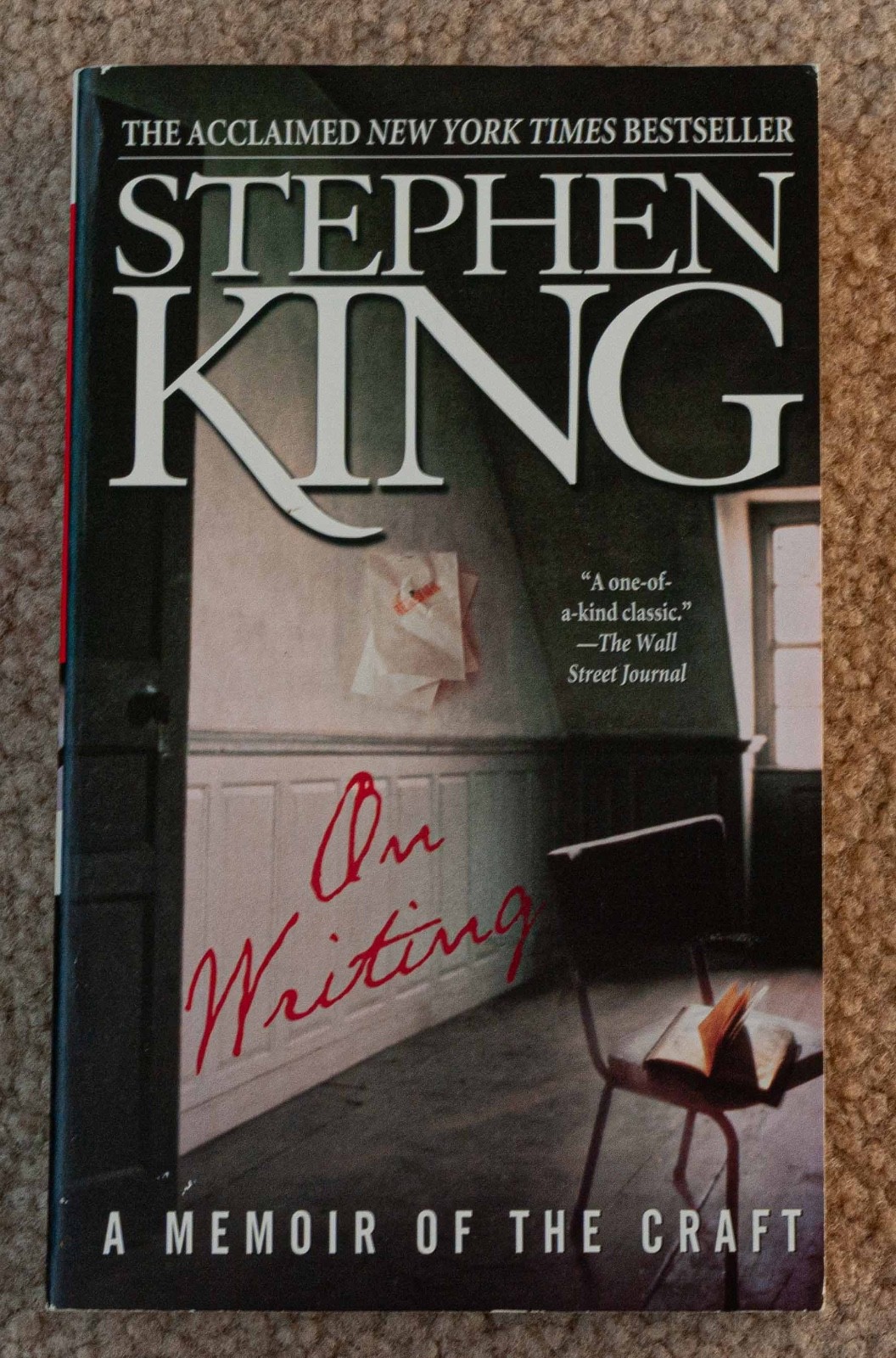 On Writing: A Memoir of the Craft by Stephen King – Paperback, 297 pages
