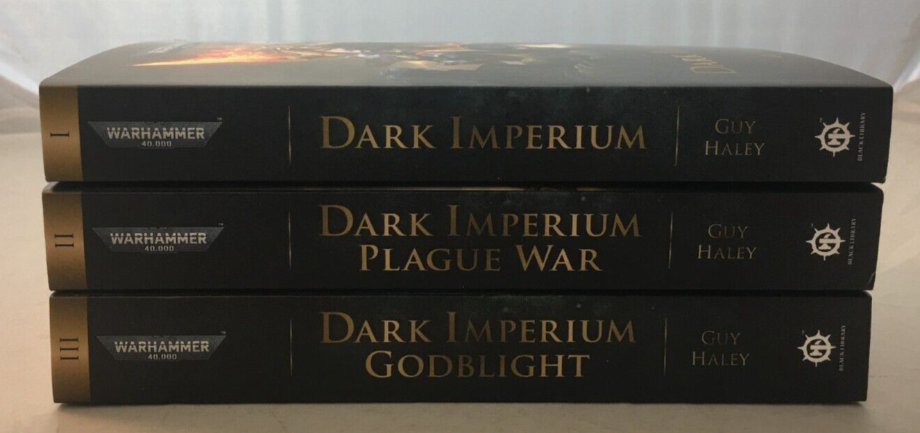 Dark Imperium Trilogy by Guy Haley – Warhammer 40K Series – New Paperbacks