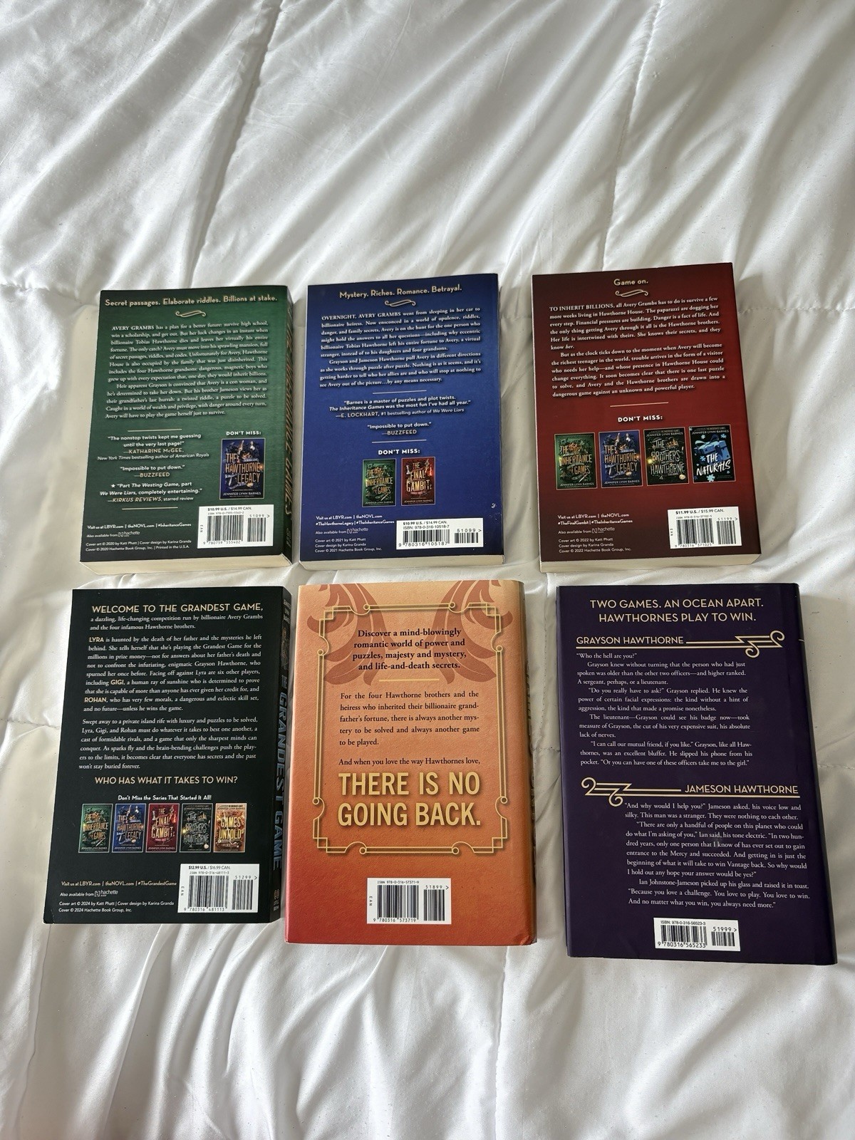 Jennifer Lynn Barnes Inheritance Games Series Bundle + Hardcovers