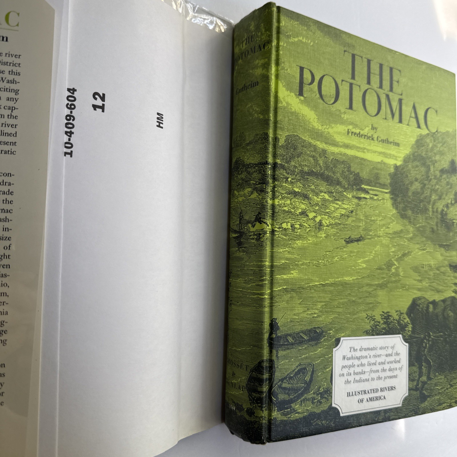 The Potomac By Frederick Gutheim Revised Illustrated Edition 1968 HC/DJ