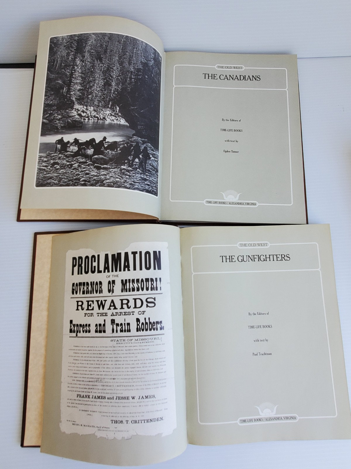 Time-Life Books “The Old West” series Lot of 14 books Amazing New Condition 1973