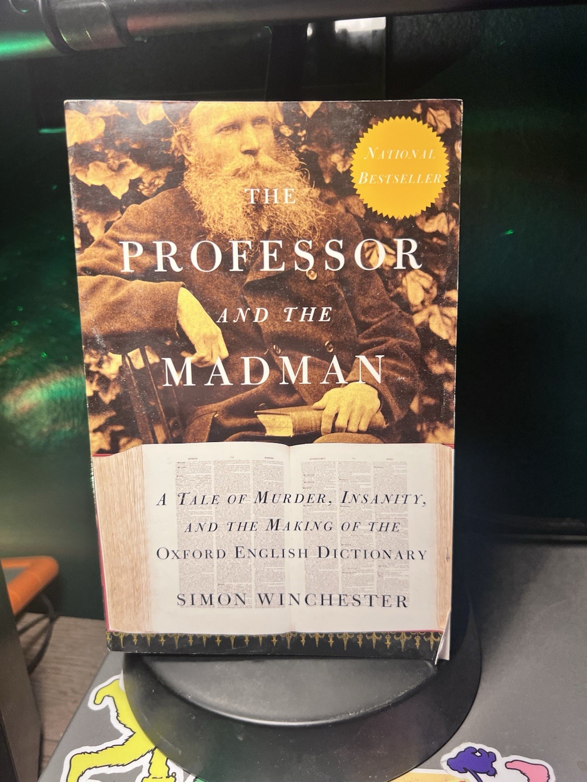 Professor and the Madman By Simon Winchester (Trade Paperback, 1998)