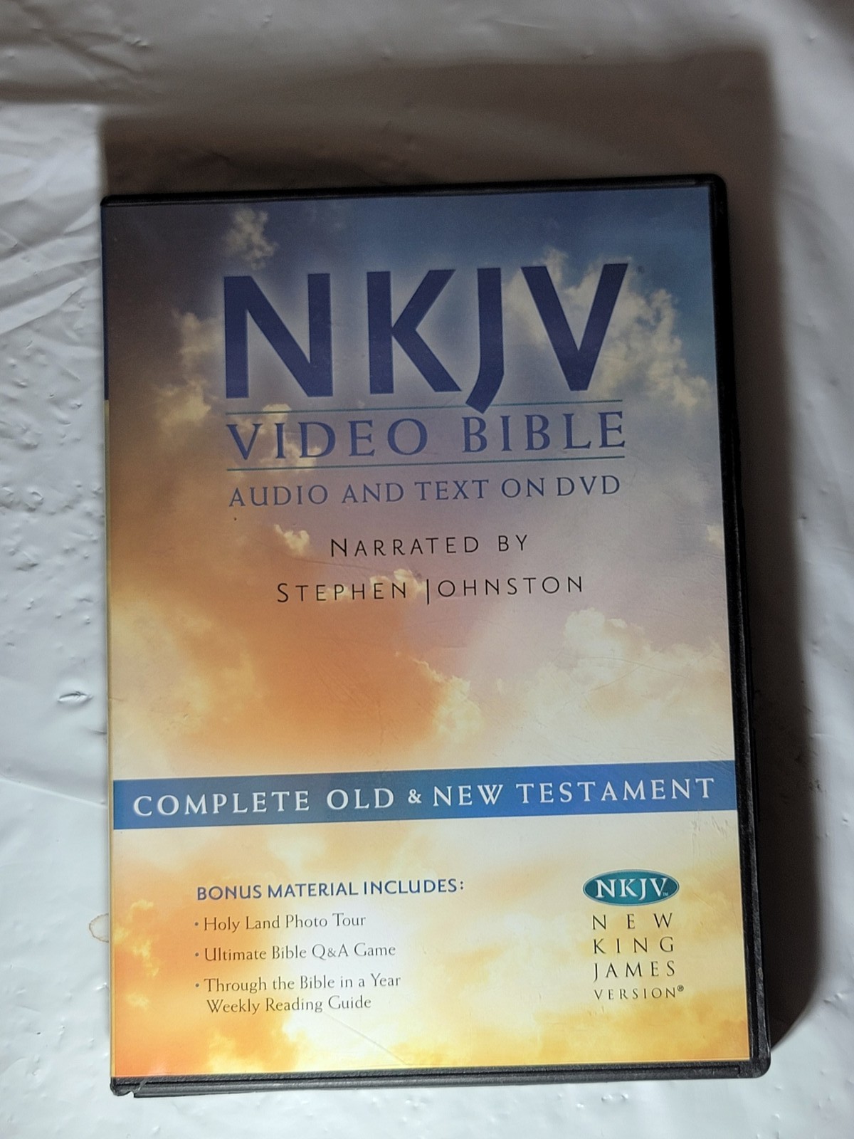 NKJV Video Bible Audio Text on DVD Complete Old New Testament Hendrickson Bibles
