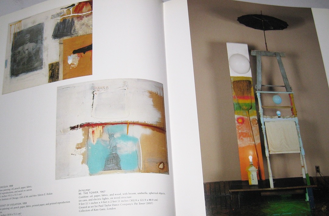 ROBERT RAUSCHENBERG: A Retrospective, hardback book, dust jacket, mint condition