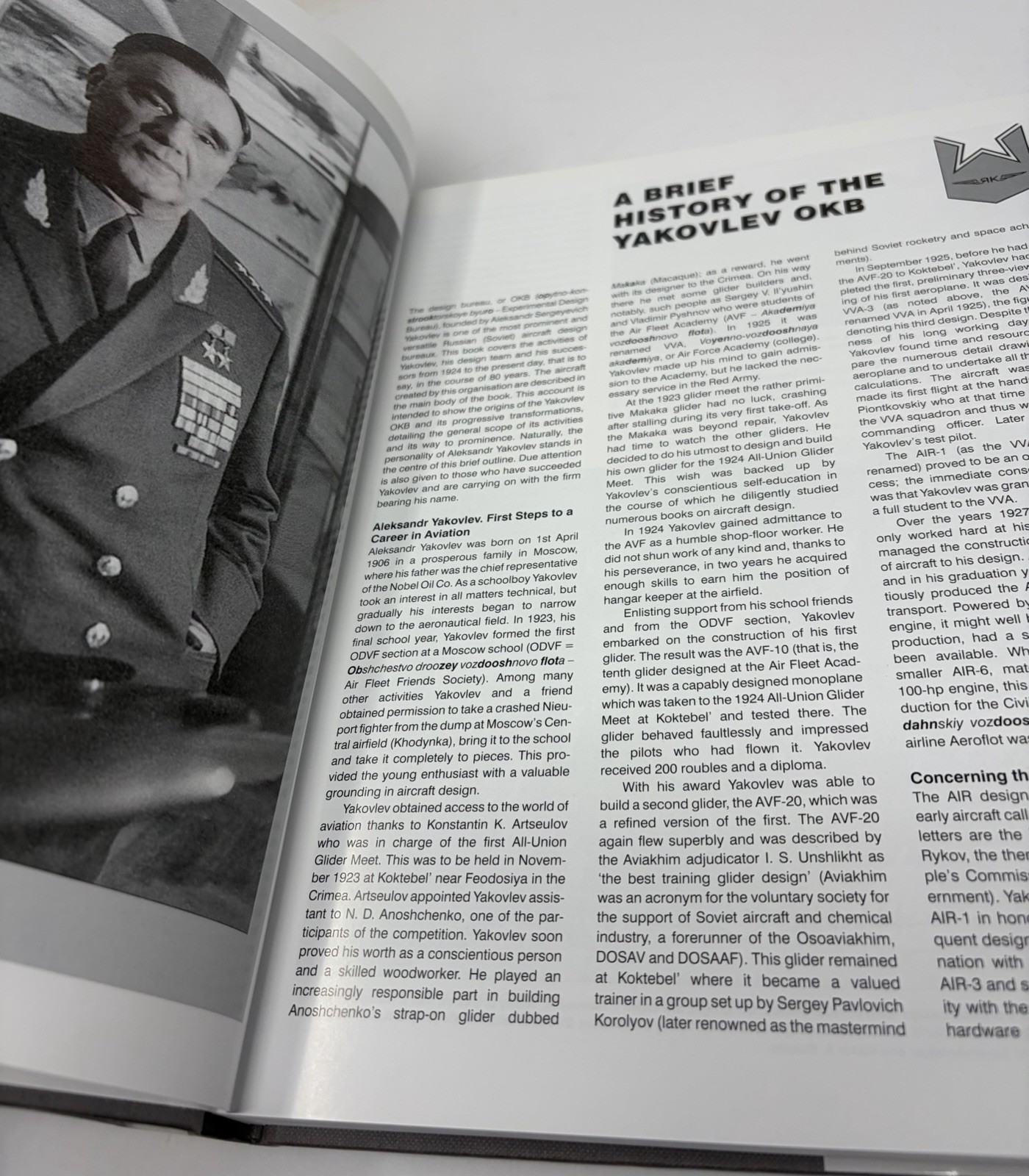 OKB Yakovlev : A History of Design Bureau & Aircraft by Gordon & Komissarov Book