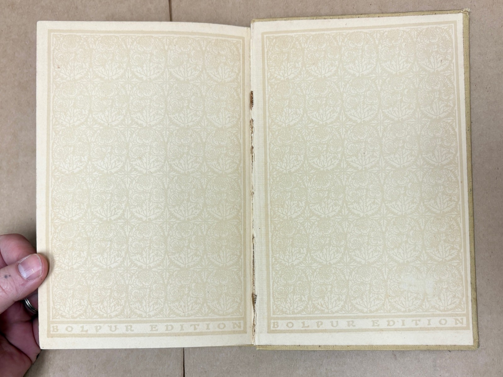 1916 Gitanjali Song Offerings by Rabindranath Tagore hardcover Bolpur Edition