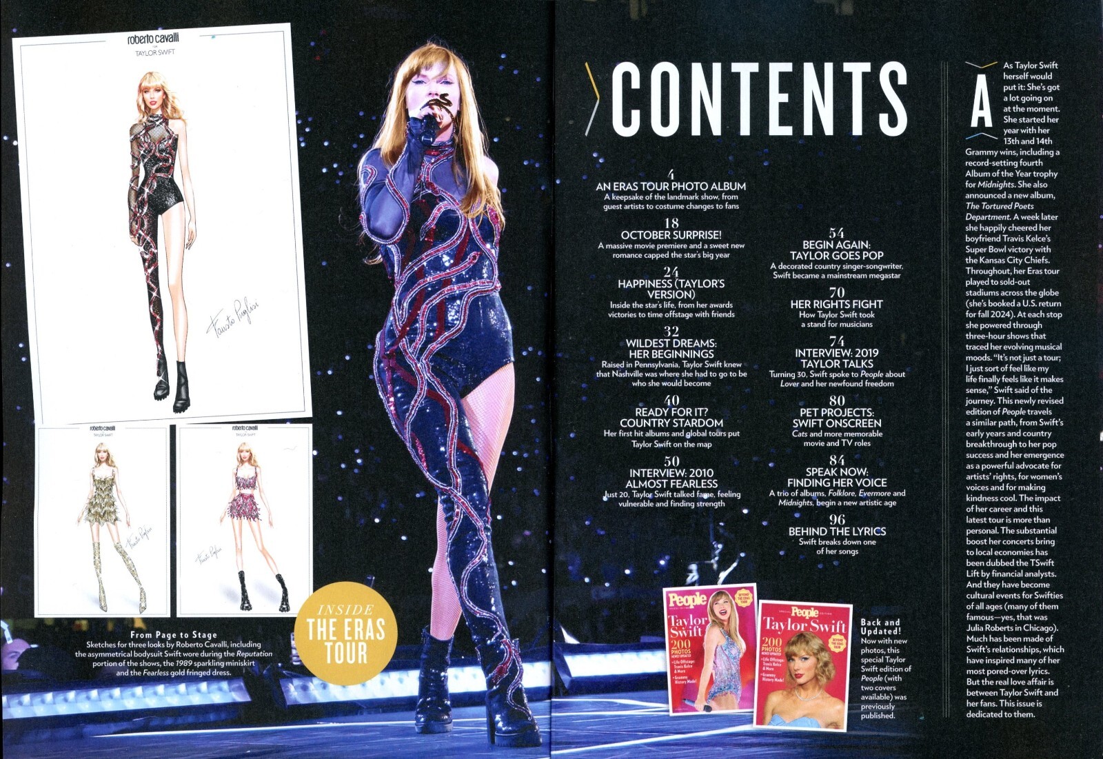 People Special Edition – 2024 – Taylor Swift Beyond the Eras Tour Book – New!
