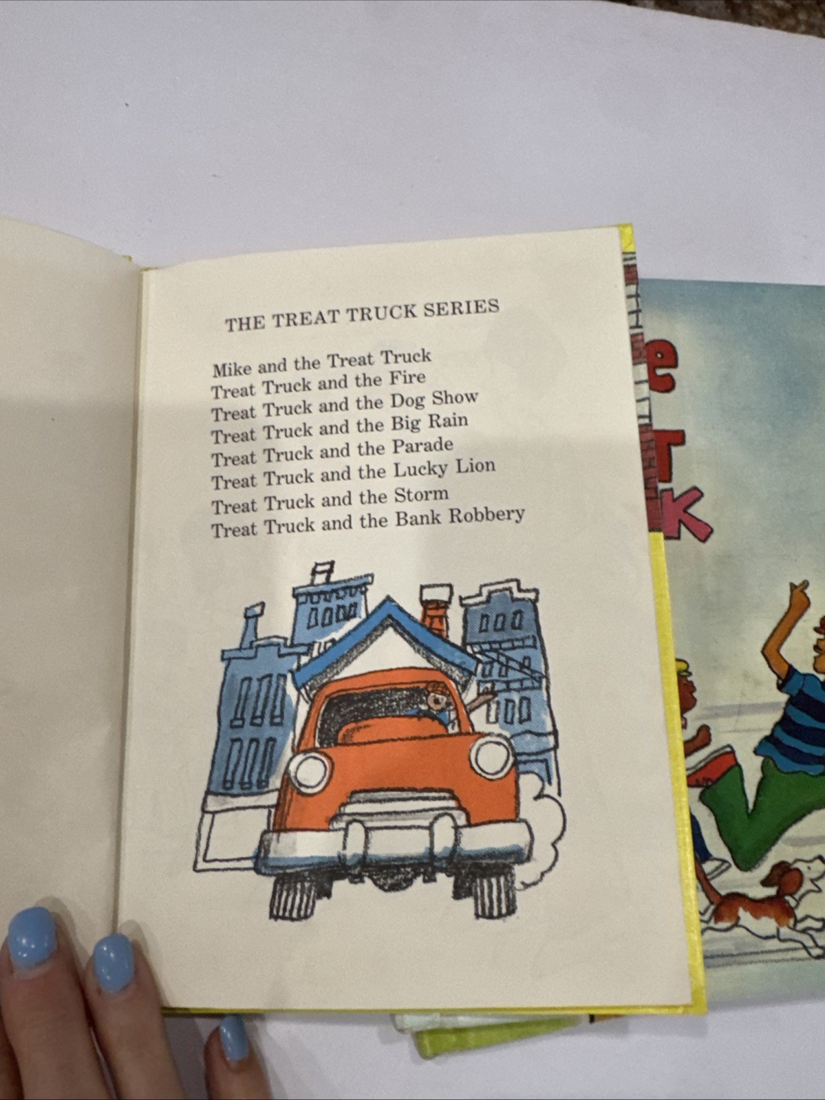“Treat Truck”Series Lot Of 3 Books 1974 Benefic Press Easy Readers/Children’s