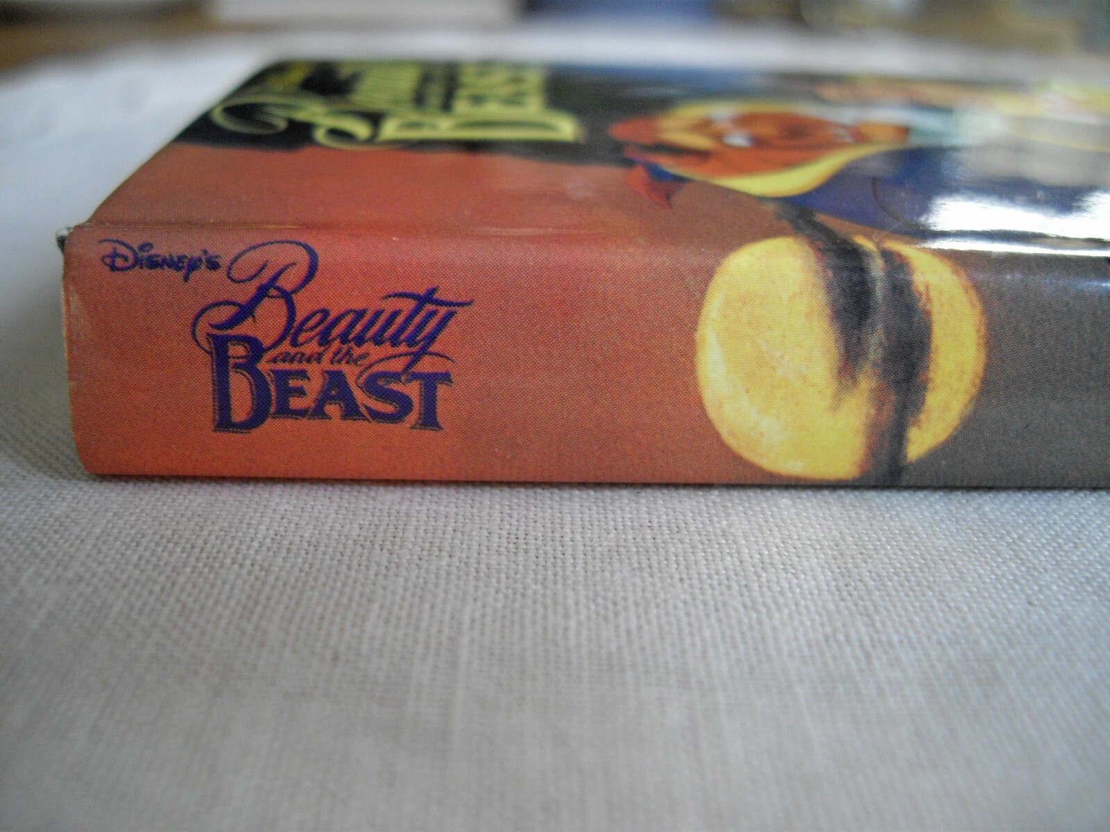 Disney Beauty and the Beast Miniature Hardback 3 1/4″ Book ~