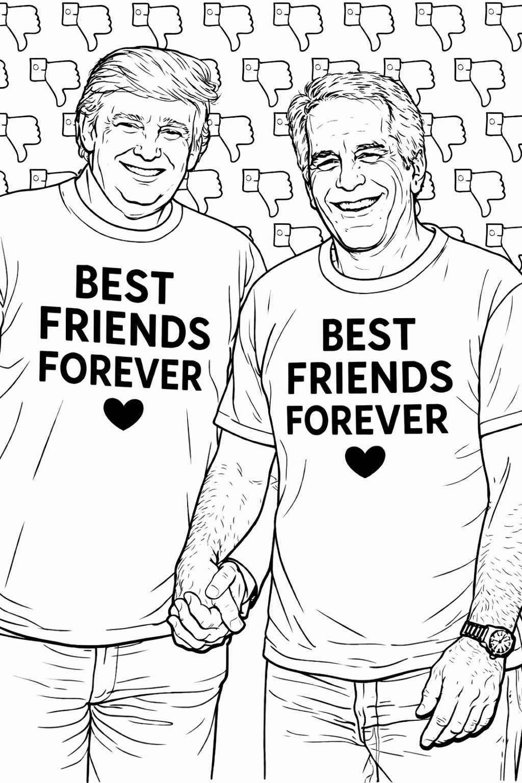 Political Adult Coloring Book And Paper dolls, Selfcare, Political Gift, Funny