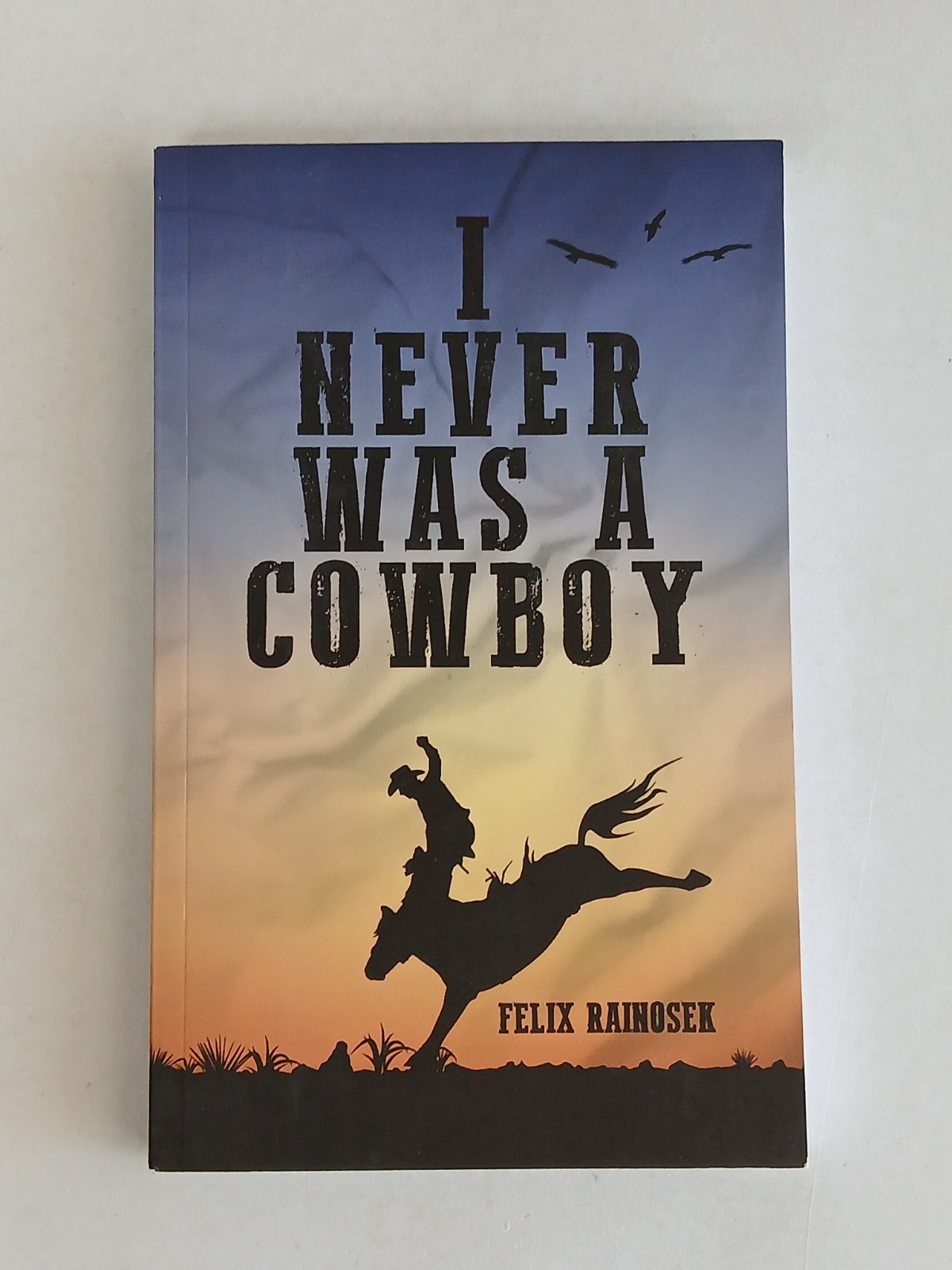 Felix Rainosek I NEVER WAS A COWBOY Memoir Palmetto Publishing 2024 Preowned