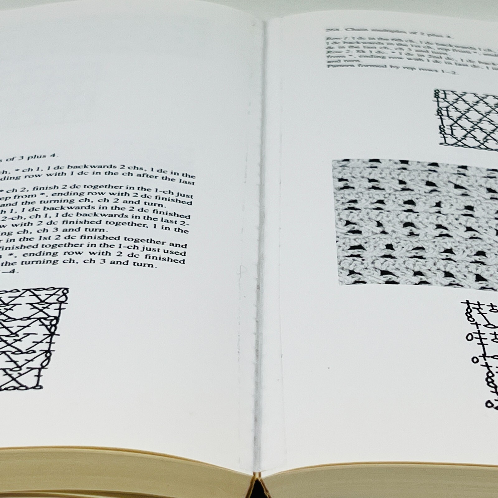 Complete Book of Crochet Stitch-Designs Linda Schapper Hardcover Patterns 1985