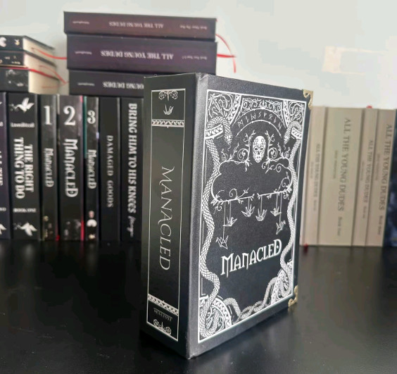 Entire Manacled Book with Illustrations – Hardcover by SenLinYu – 3 in 1
