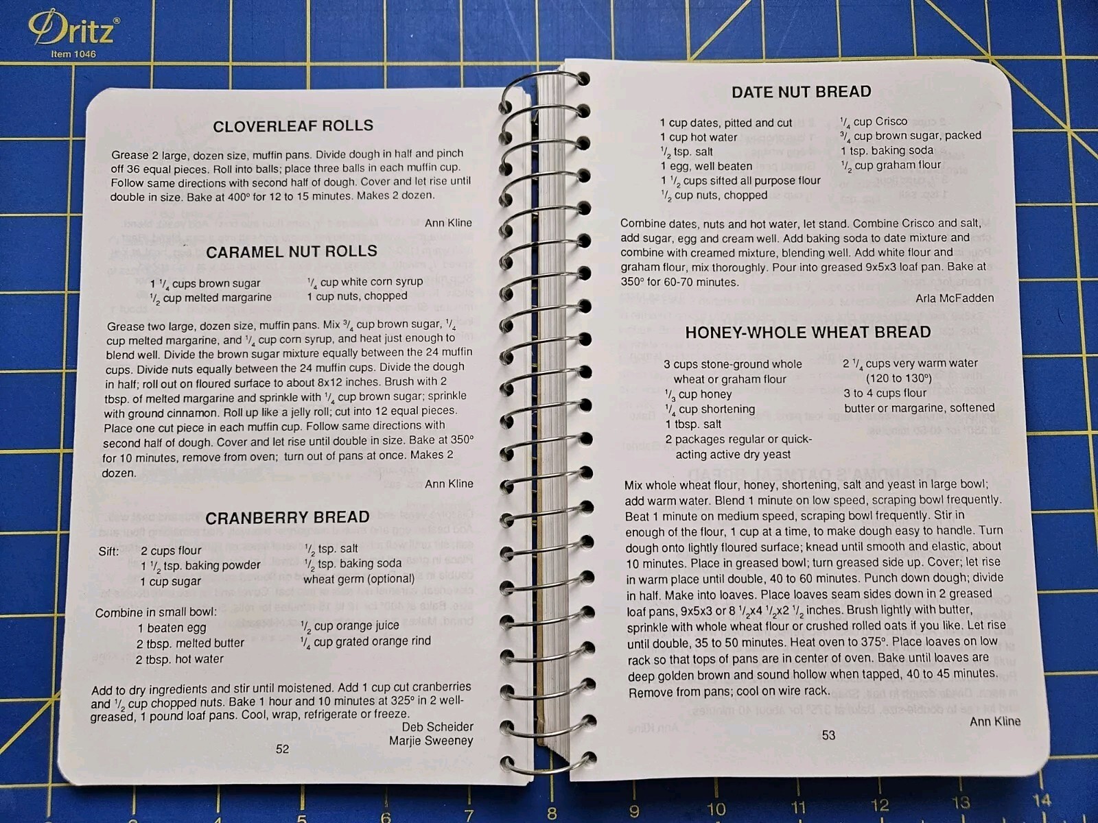 St. Mary’s Parish Cookbook Volume II 1989 Altoona WI Wisconsin Spiral 312 Pages