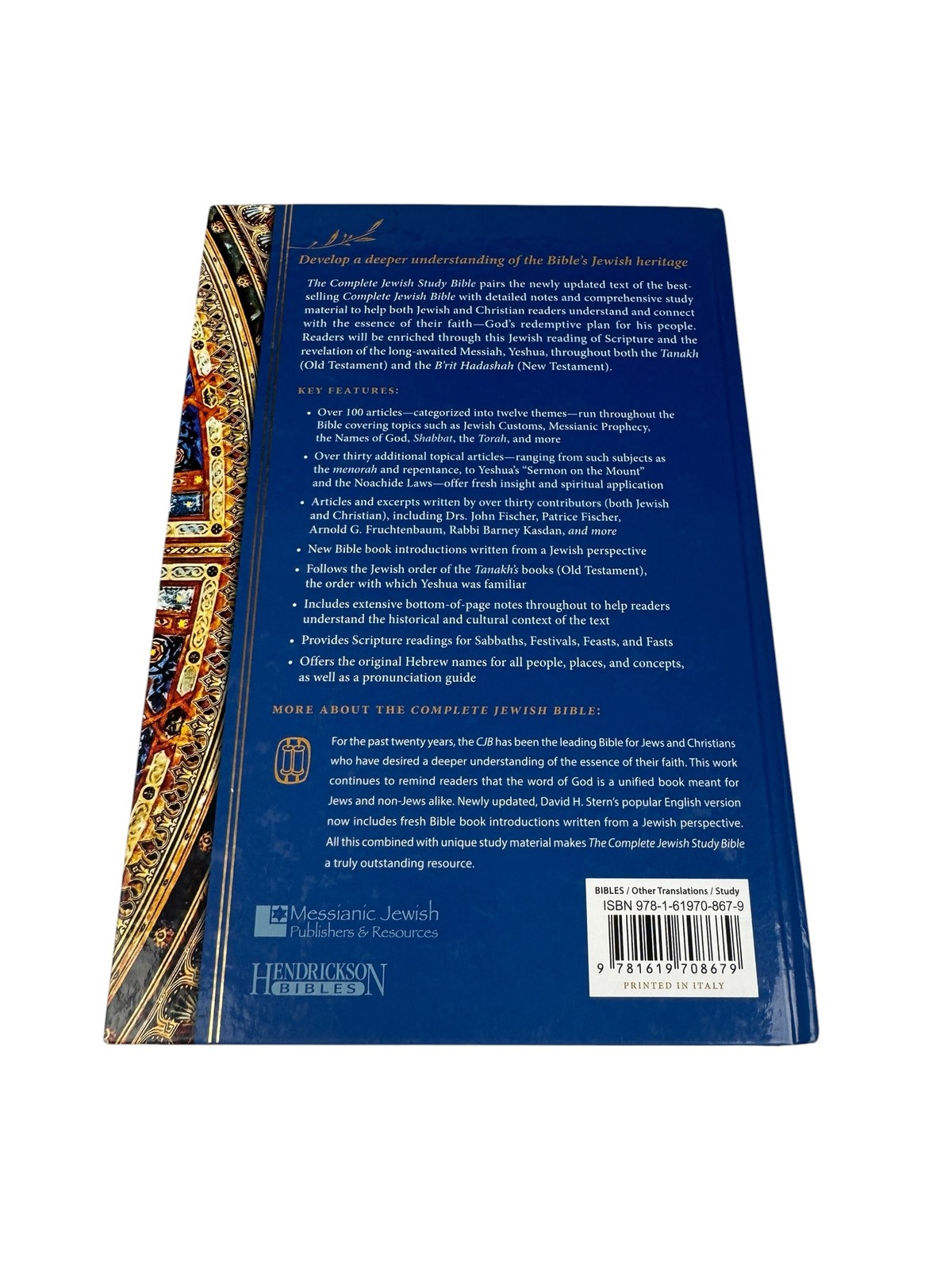 The Complete Jewish Study Bible Insights for Jews & Christians Hendrickson