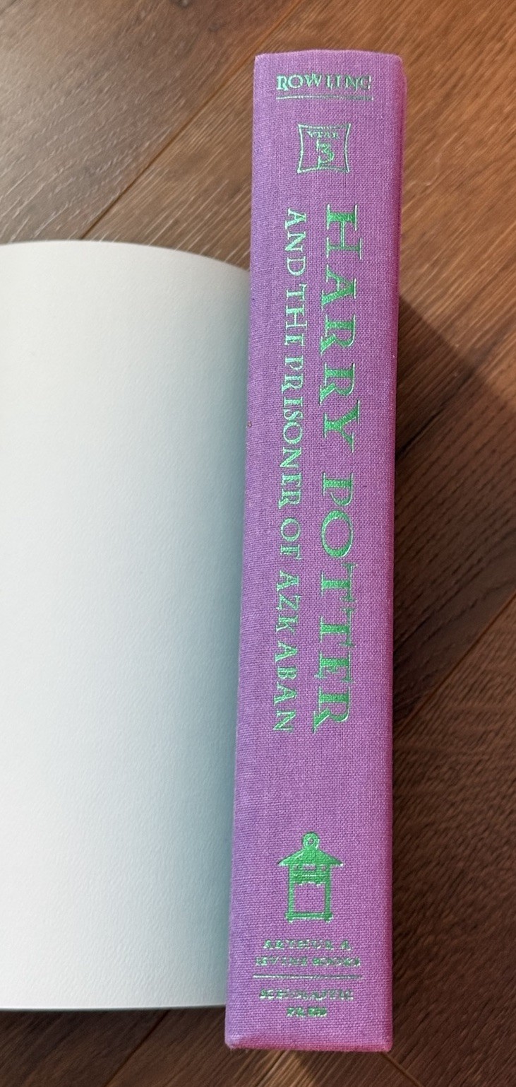 1999 HARRY POTTER and the Prisoner of Azkaban by J. K. Rowling, TRUE 1st Edition