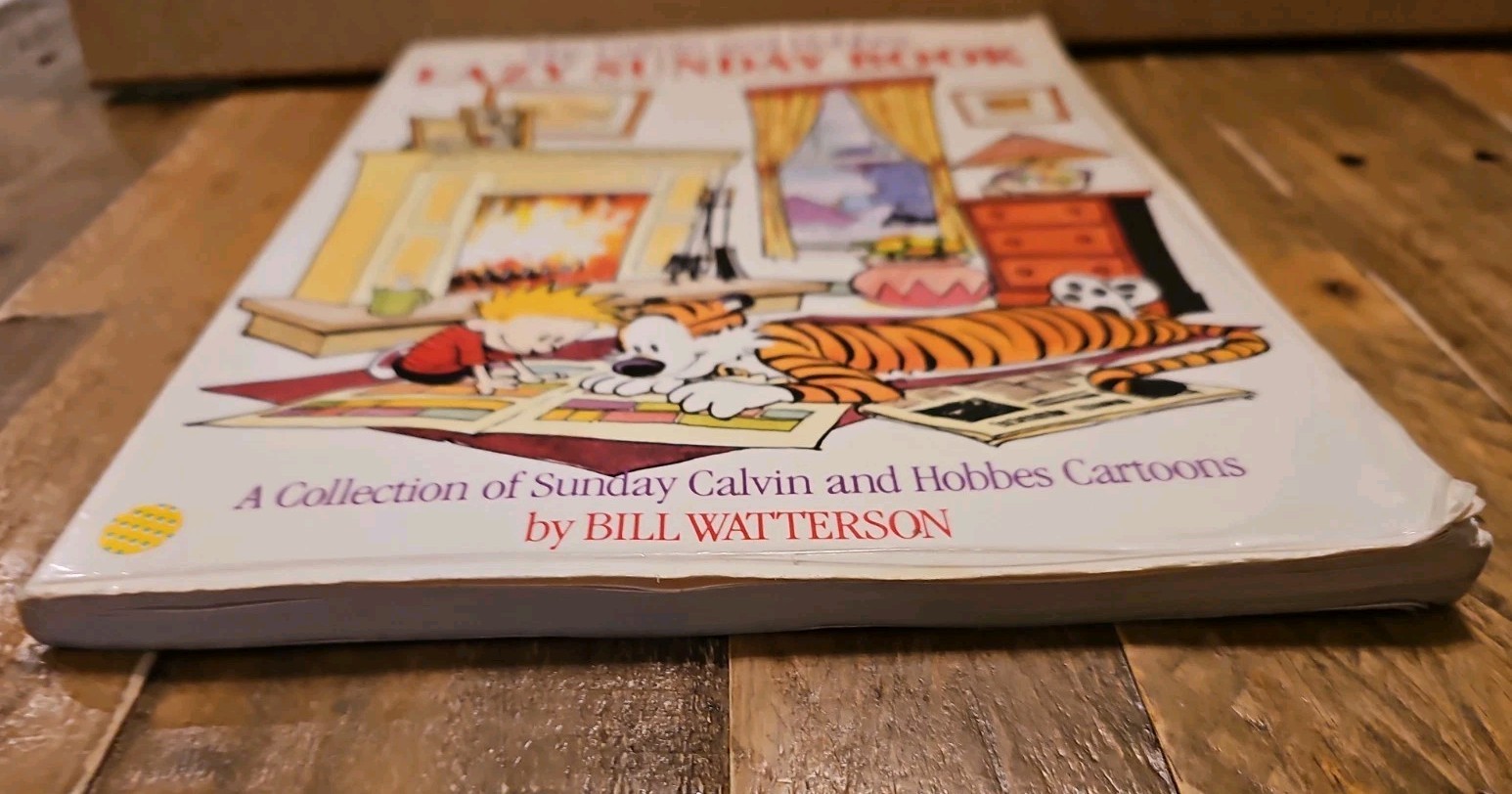 The Calvin and Hobbes Lazy Sunday Book by Bill Watterson 1989