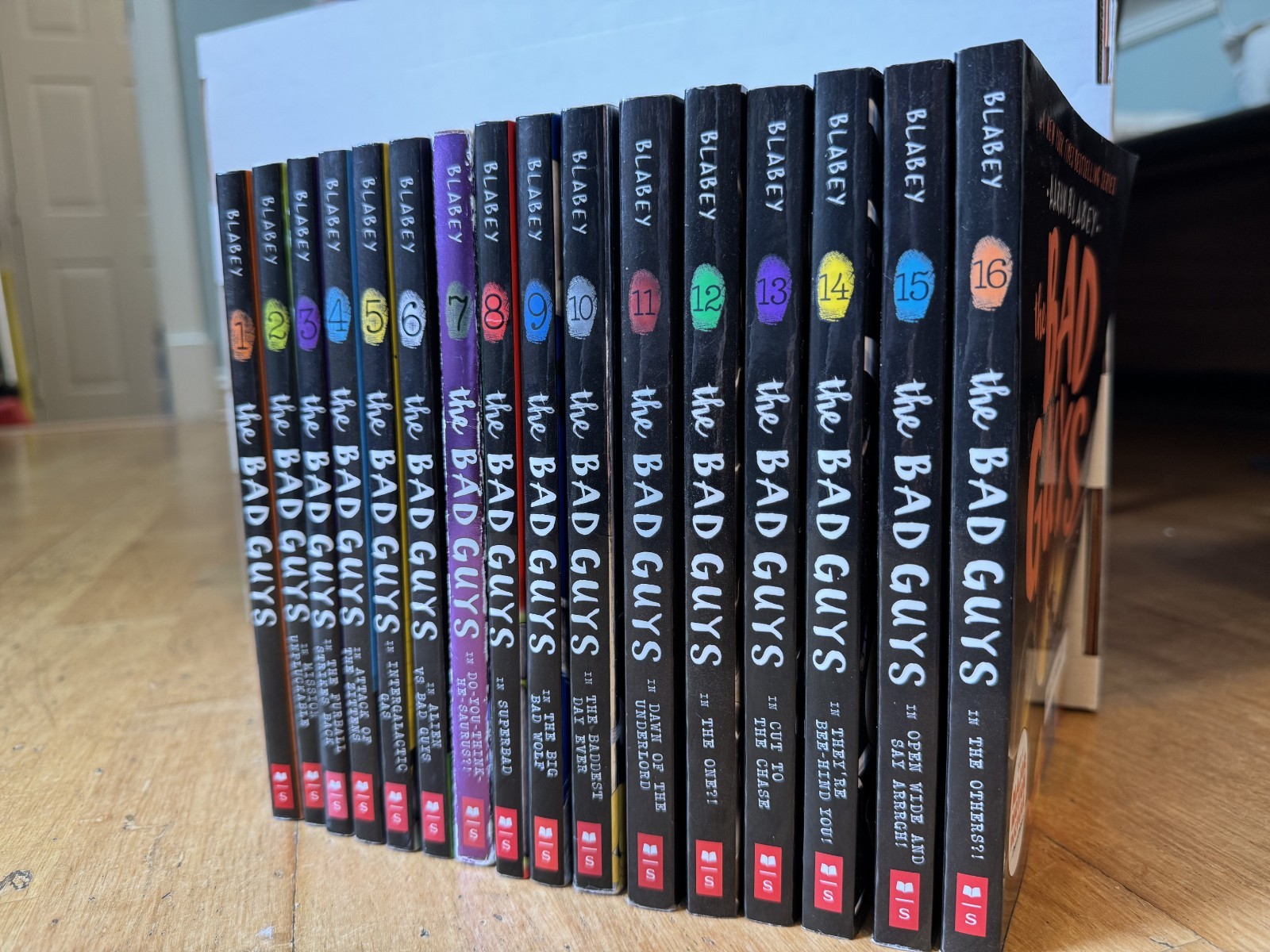 The Bad Guys Books 1-16 Complete Set Aaron Blabey Scholastic Good Condition Free