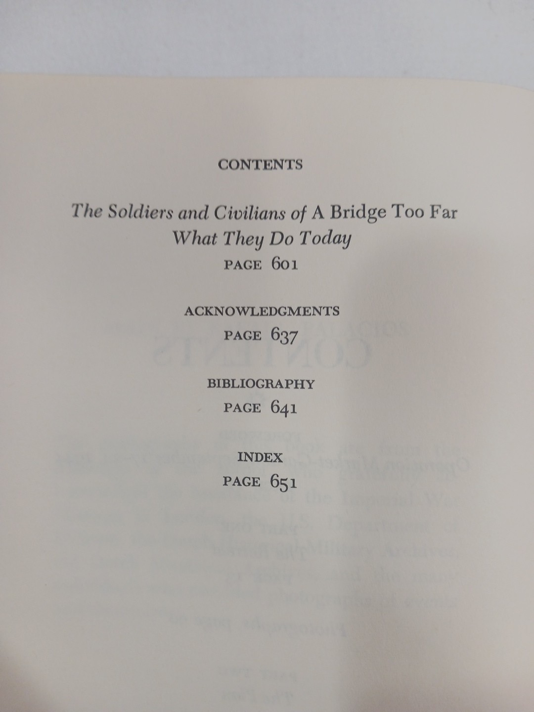 A Bridge Too Far Cornelius Ryan 1974 HC First Edition 1st Printing WW2 History