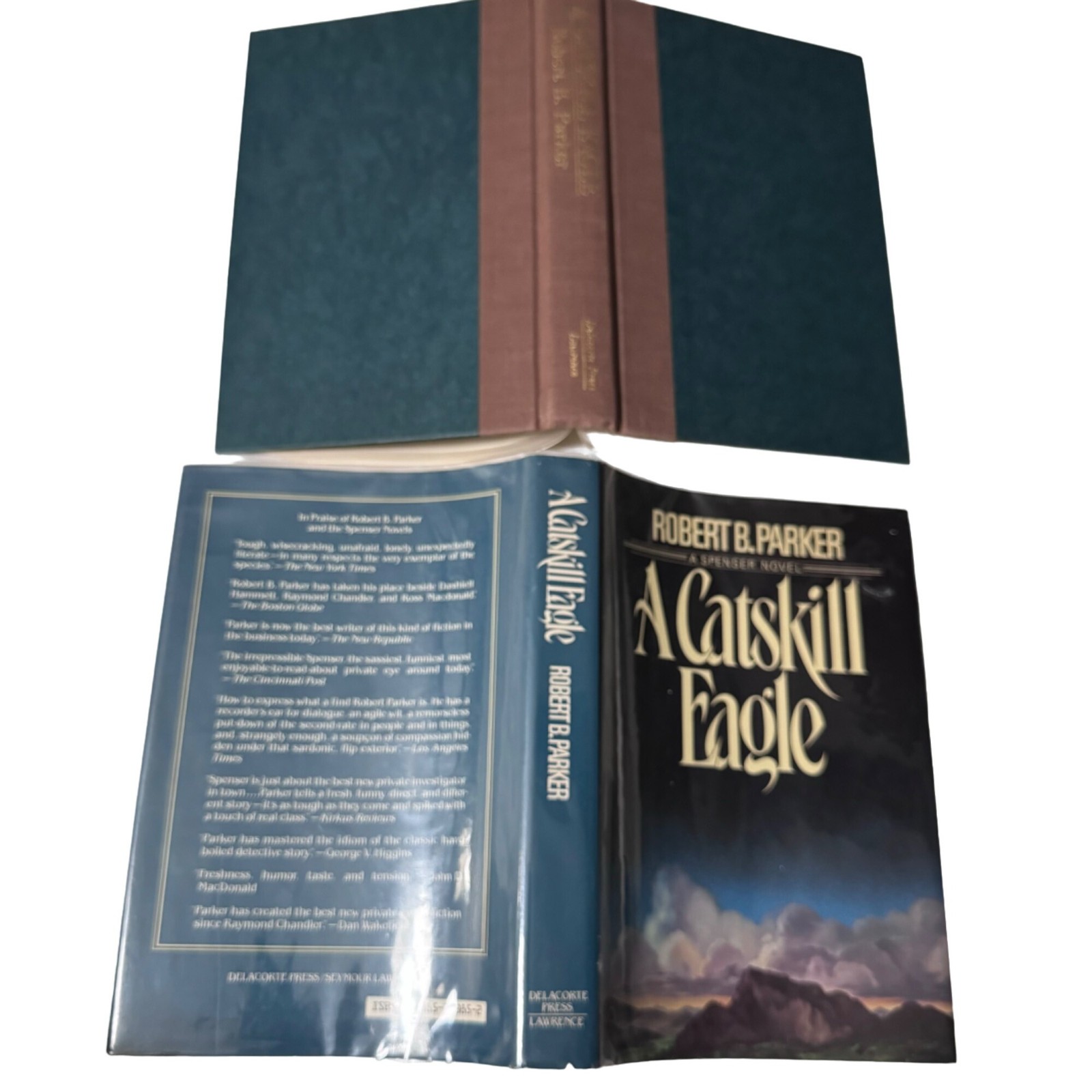 A Catskill Eagle 1985 by Robert B Parker First Ed Printing Delacorte Press HC