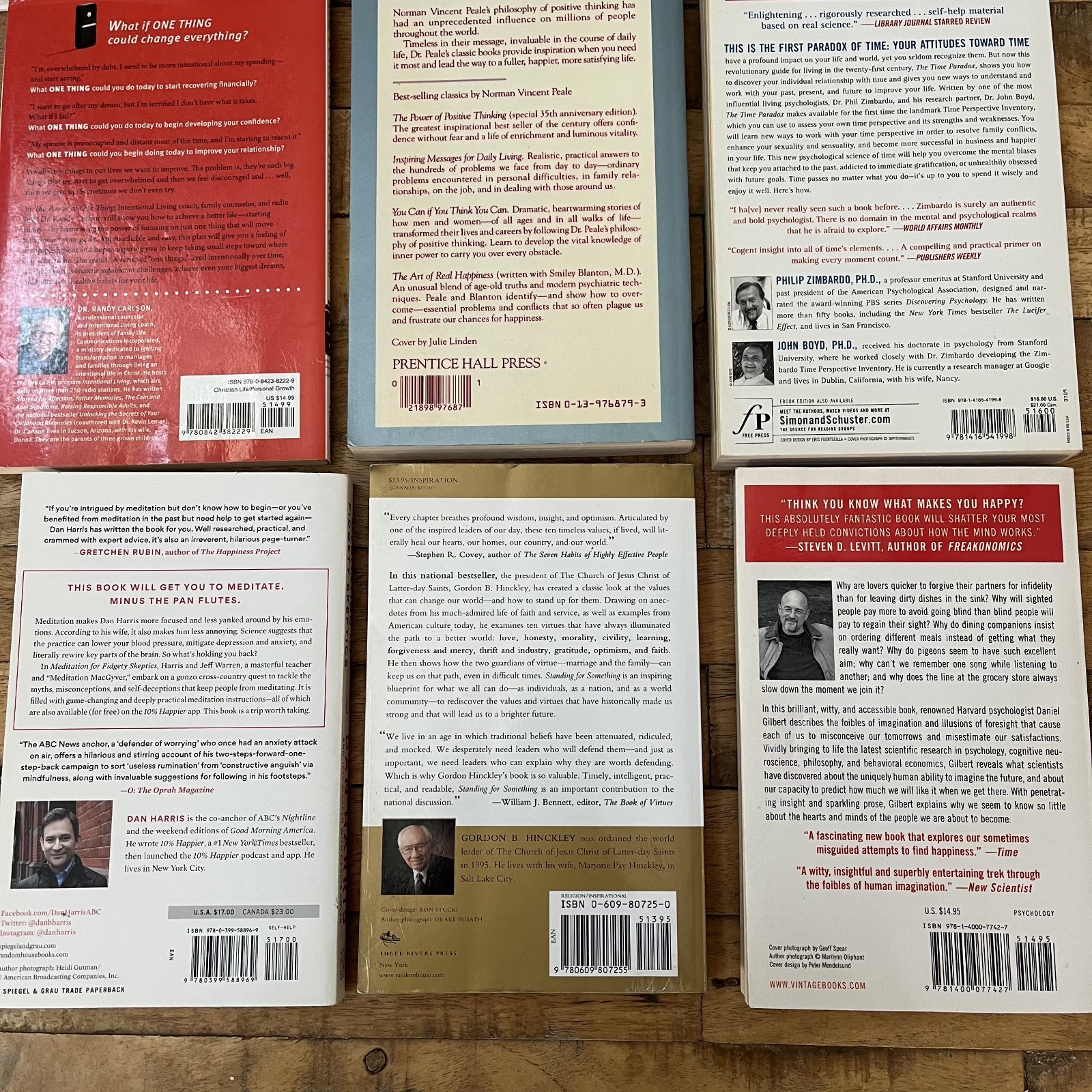 Self-help Personal Growth Christian Life 9 Book Lot Different Authors
