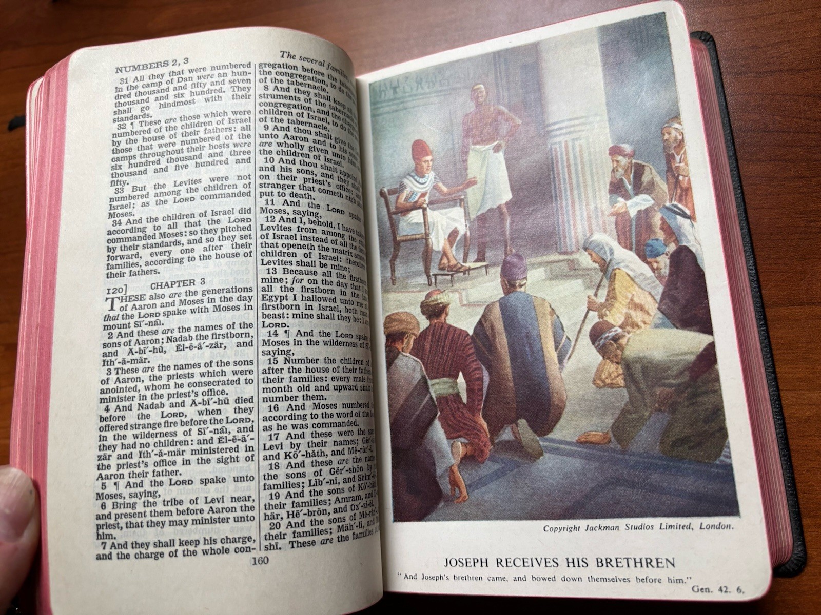 Vintage Holy Bible Cambridge At The University Press Moroccan Leather 1940’s