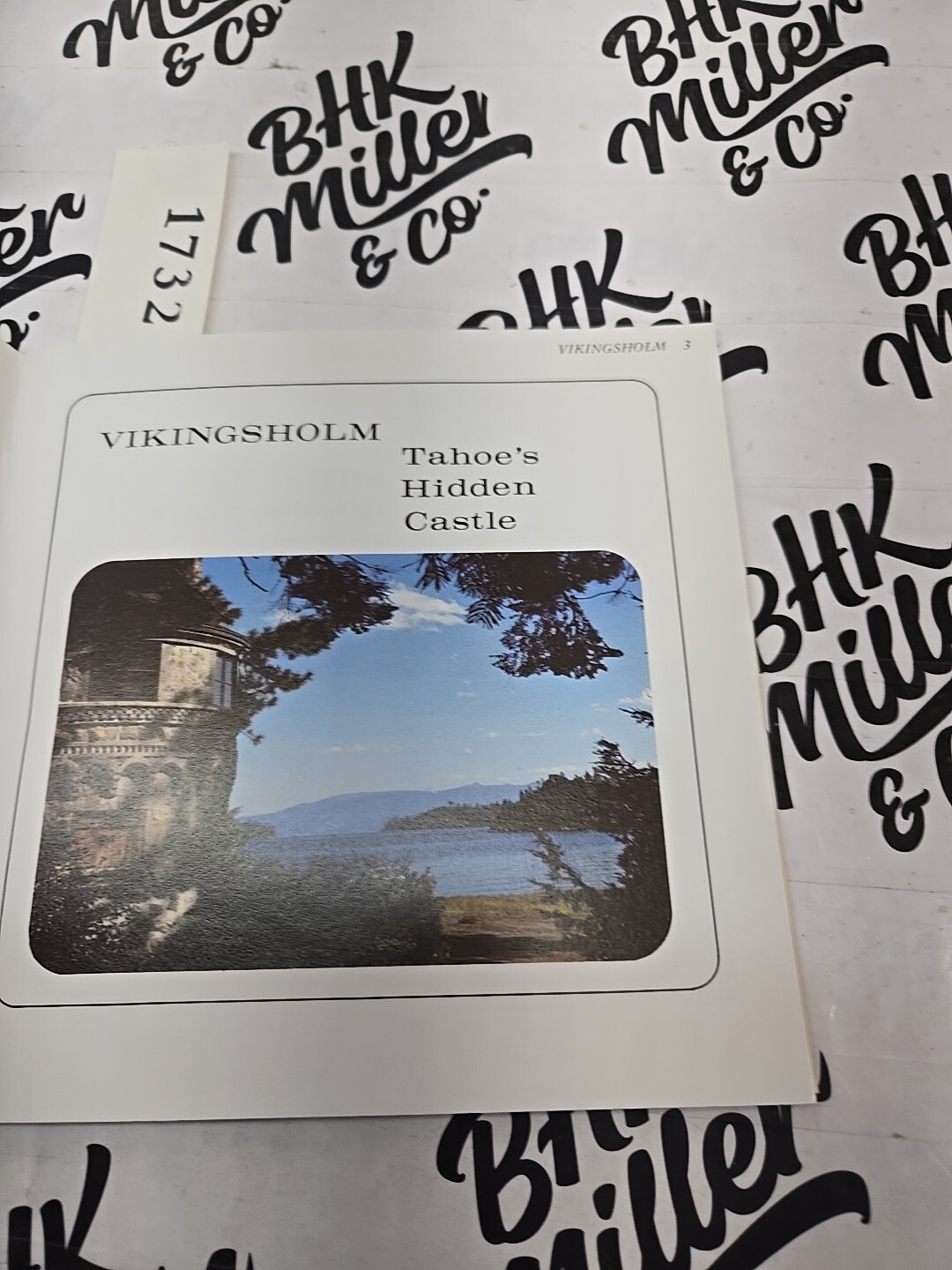 Vikingsholm Tahoes Hidden Castle Historical Booklet