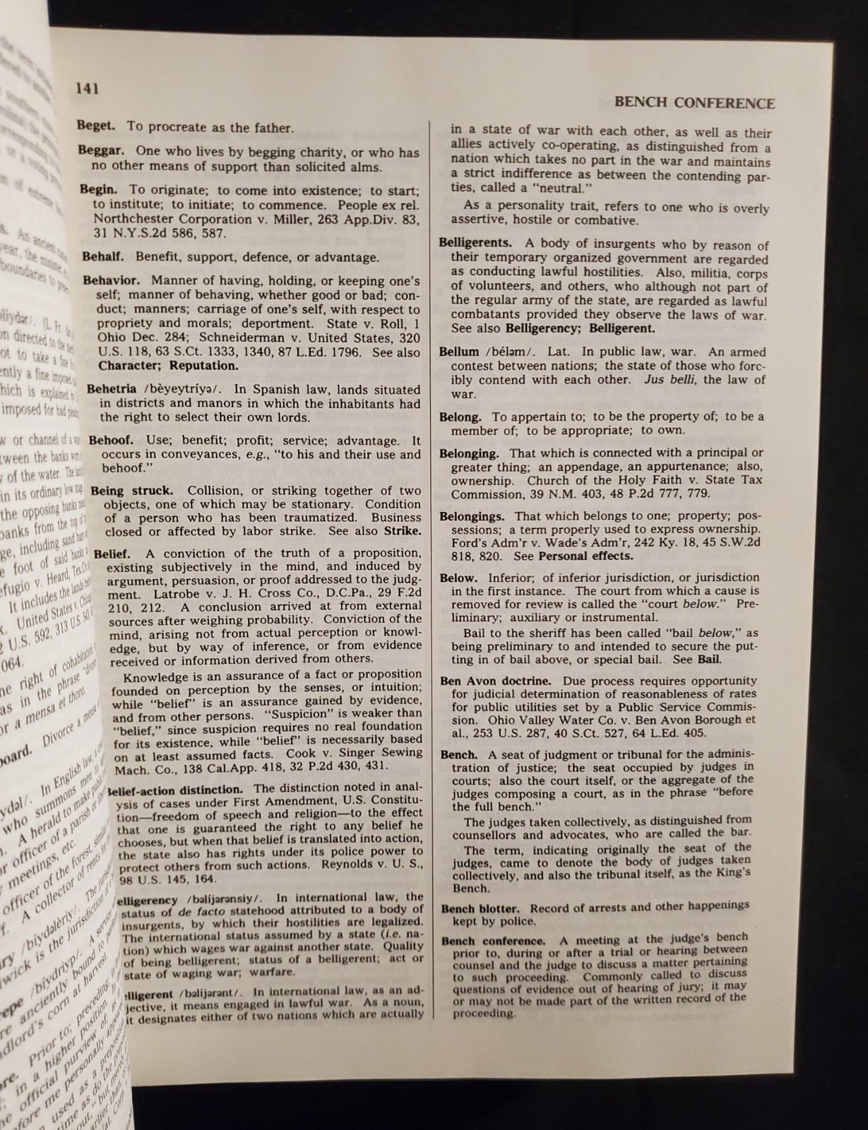 Black’s Law Dictionary — 5th Edition by Henry Campbell Black (1979).