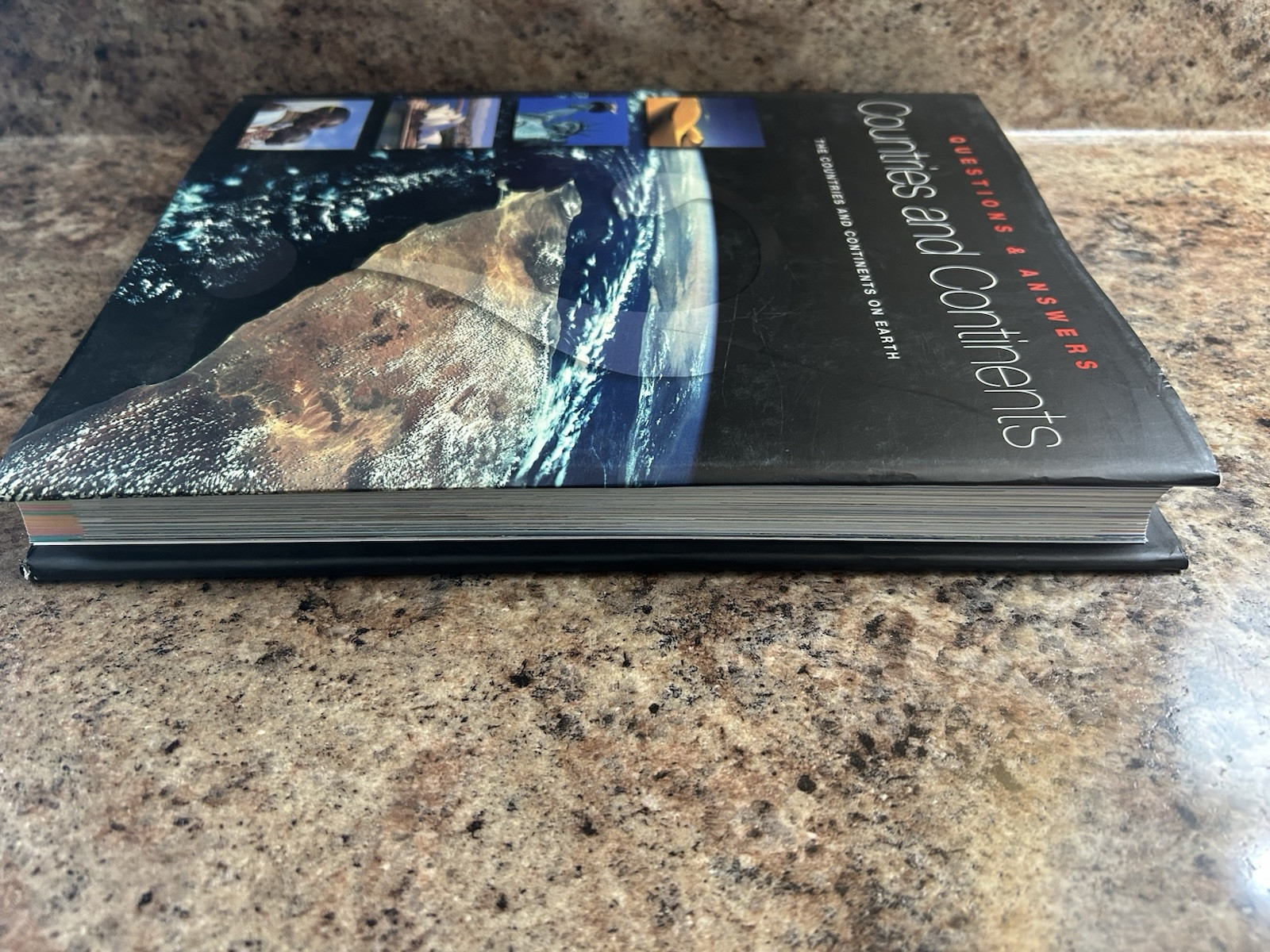 Countries & Continents On Earth Genzer Schutz Hardcover World Geography Book Pic