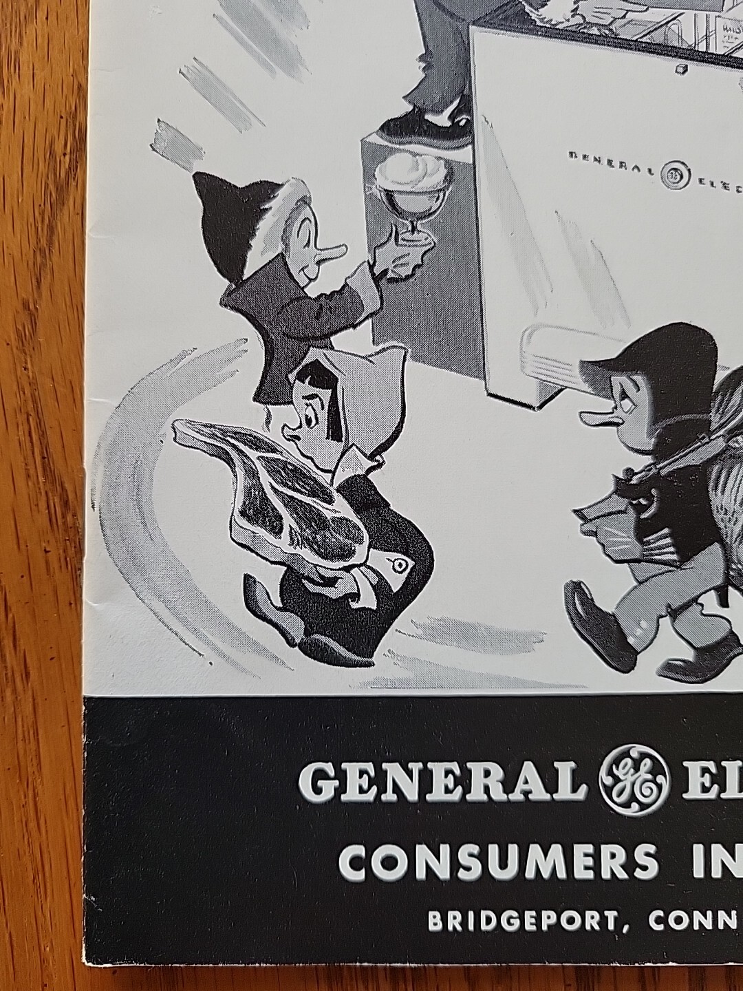 Vtg GE General Electric Consumers Institute Frozen Foods Guide To Prepare Cook