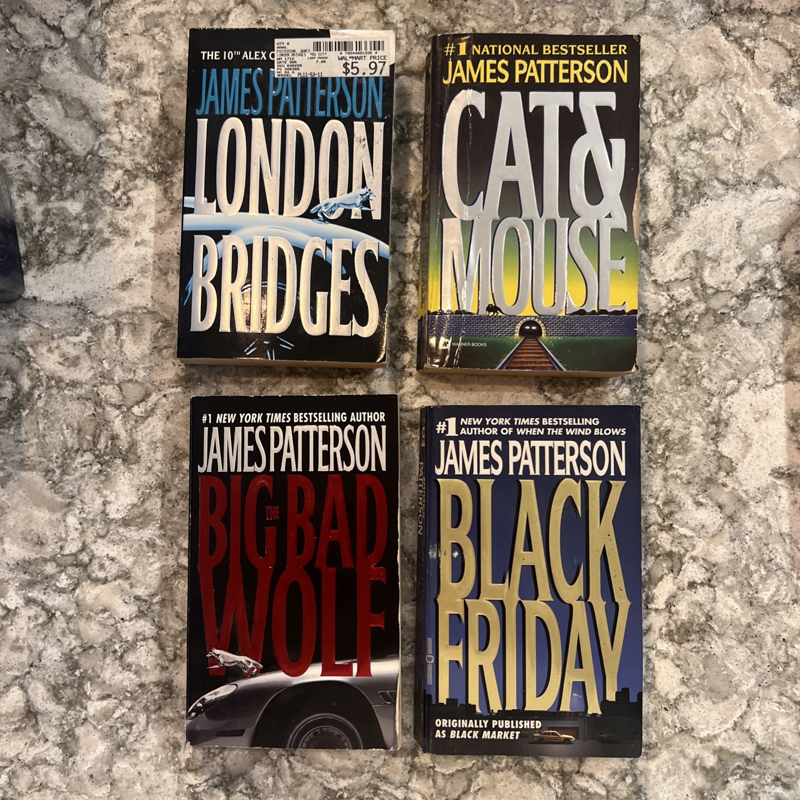 Lot of 23 James Patterson Paperback Books Random Mix Mixed Titles