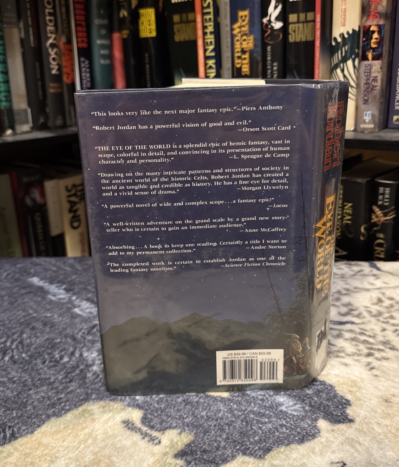 The Eye of the World – Robert Jordan (Hardcover) Late Printing, Ex-Lib, ACCPT