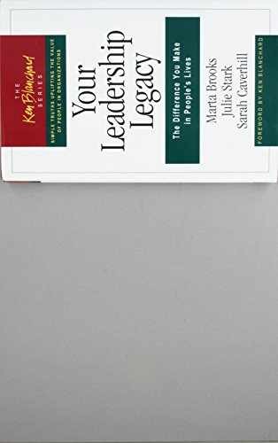 Your Leadership Legacy: The – Hardcover, by Marta Brooks; Sarah – Very Good u