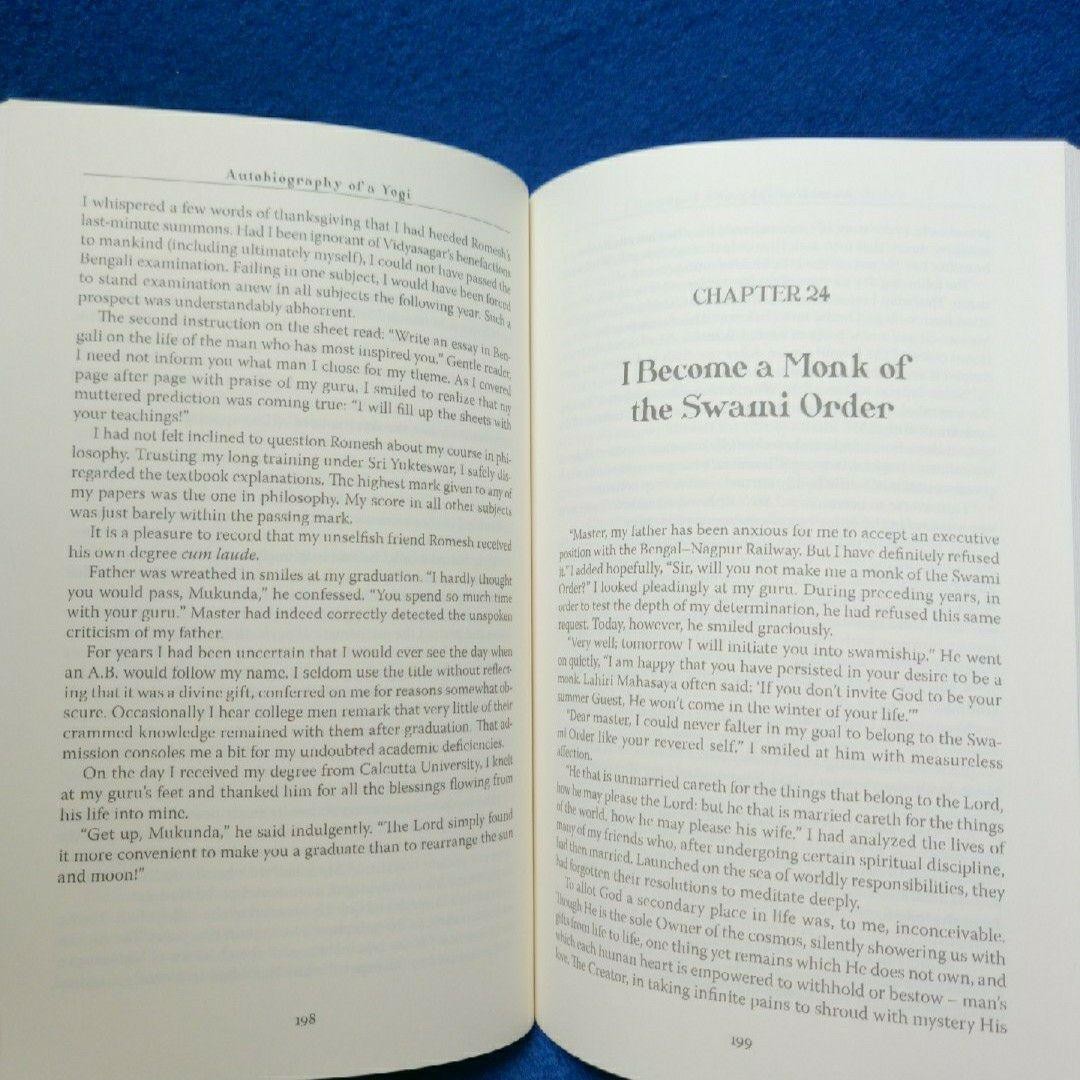 Paramahansa Yogananda Autobiography Of A Yogi White Crow Books Blue Paperback