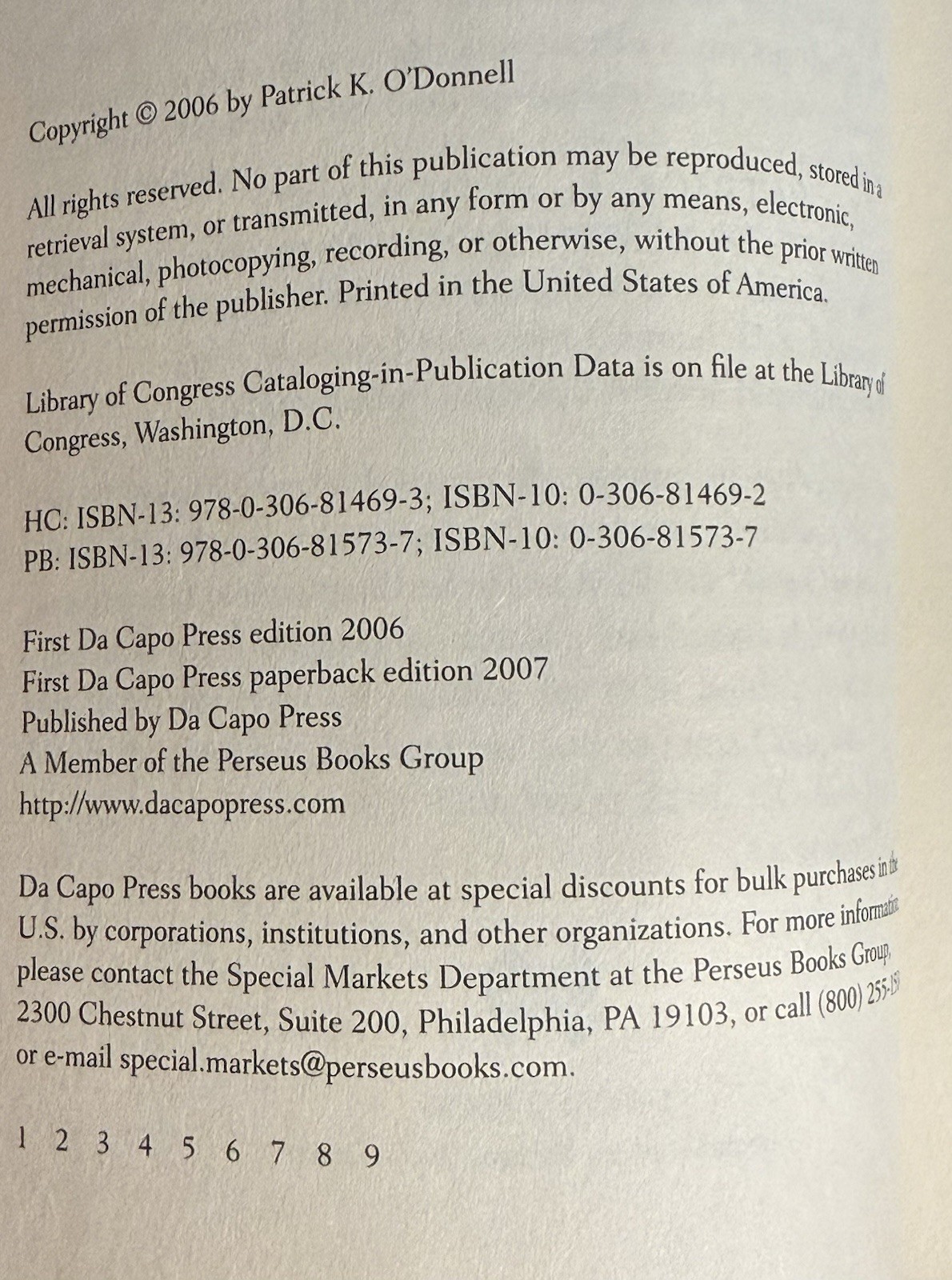 We Were One by Patrick K. O’Donnell PB 2006 Marines Fallujah Iraq War