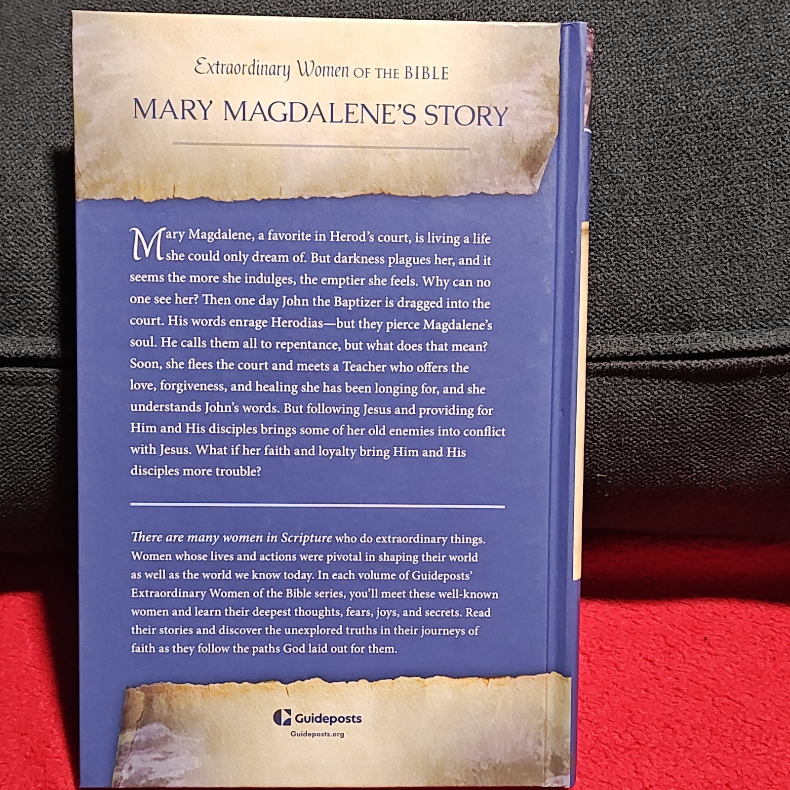 Roseanna M. White At His Feet Mary Magdalene’s Story HC Guideposts 2023 DJ
