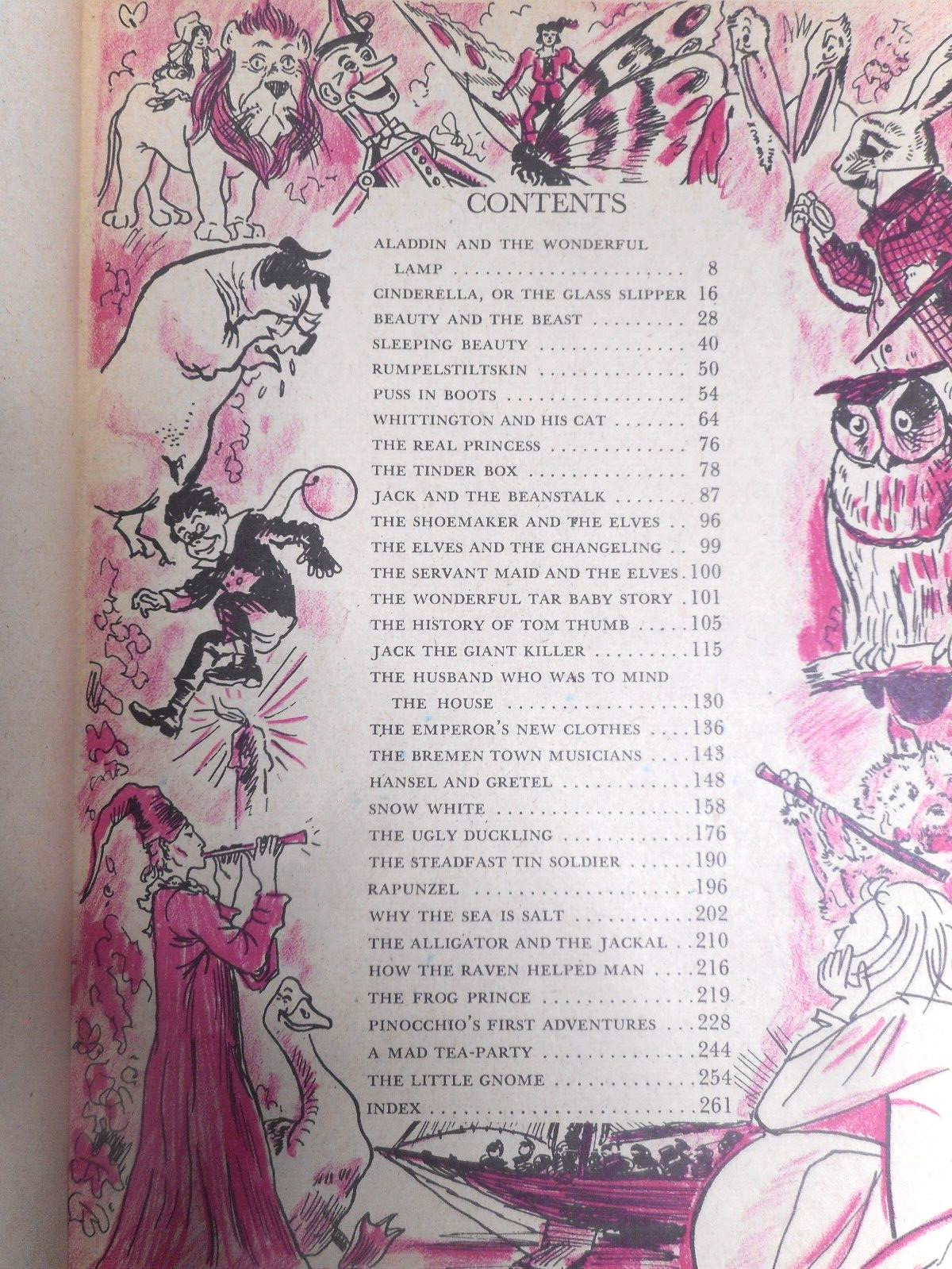 Best Loved Fairy Tales by Parents Magazine 1974 HC Tar Baby Story Incl 260 pages