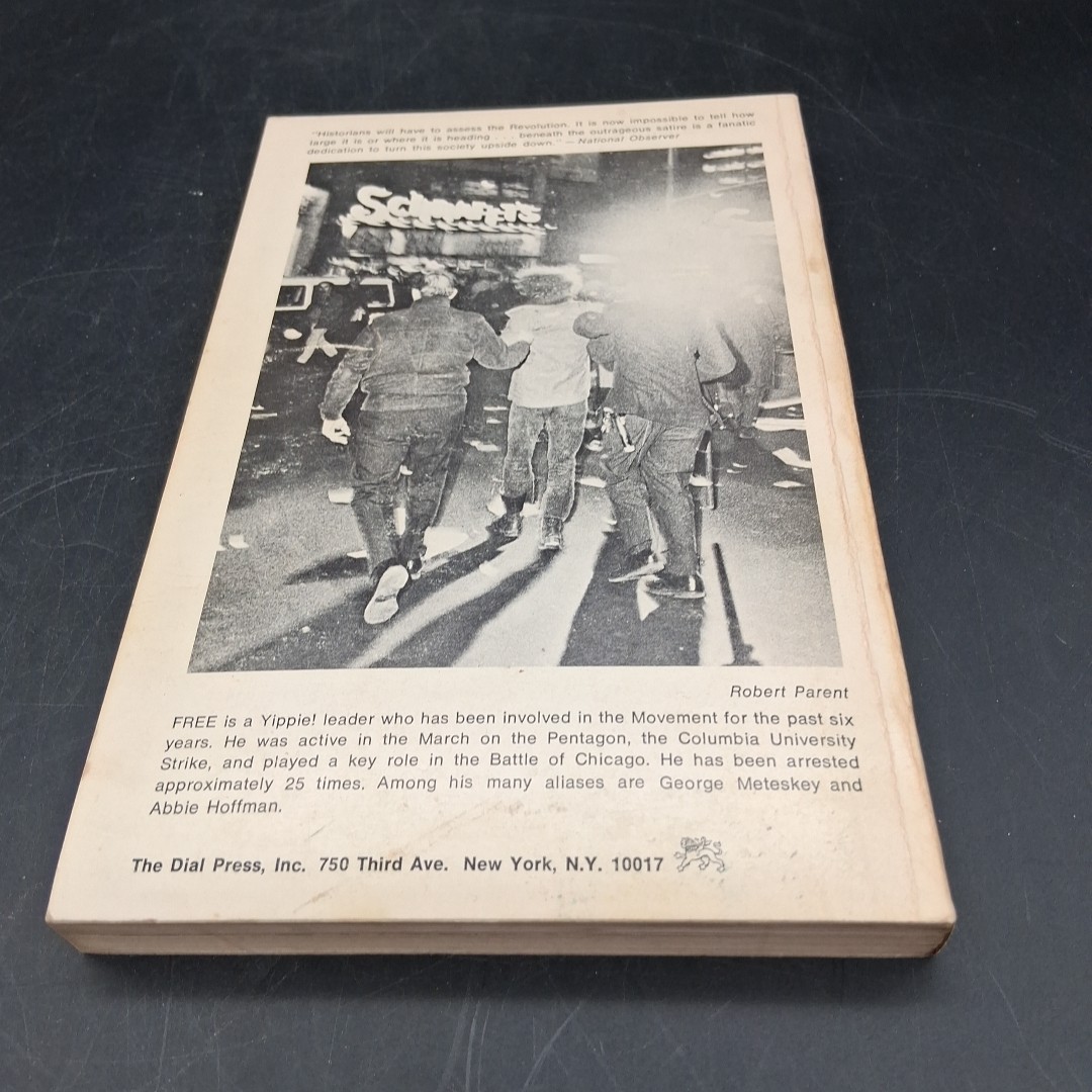 Revolution for the Hell of It (by Free /Abbie Hoffman) PB