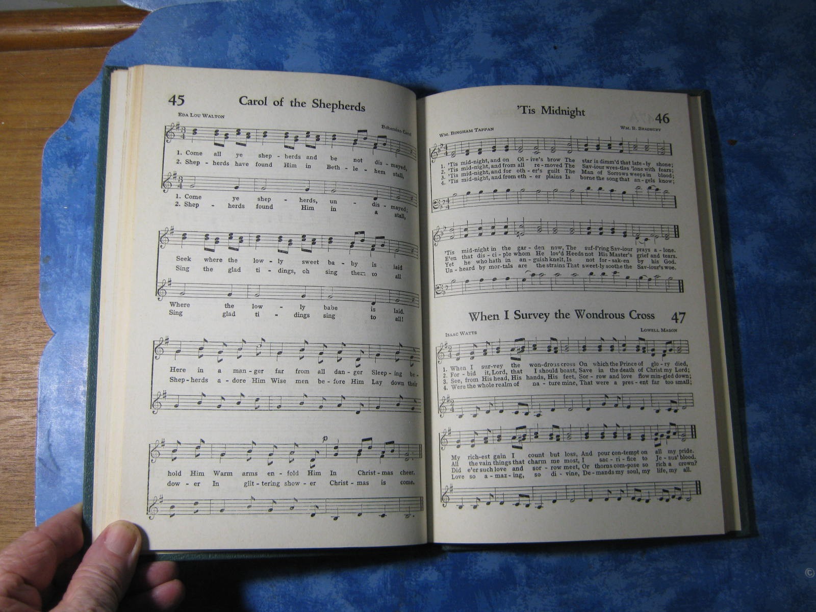VINTAGE JUNIOR HYMNS Walter Yoder HC 1947 Herald Press 1964 Fifth Printing VGC