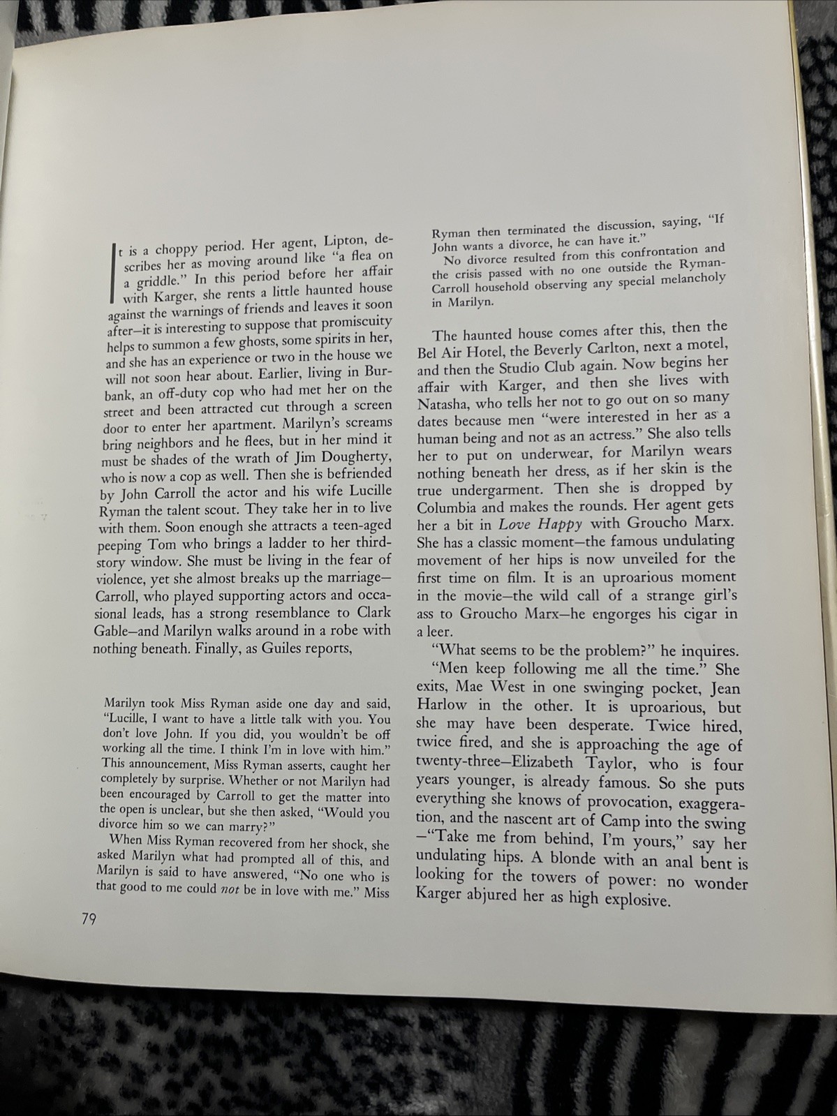 MARILYN A BIOGRAPHY BY NORMAN MAILER PICTURES BY WORLDS FOREMOST PHOTOGRAPHERS