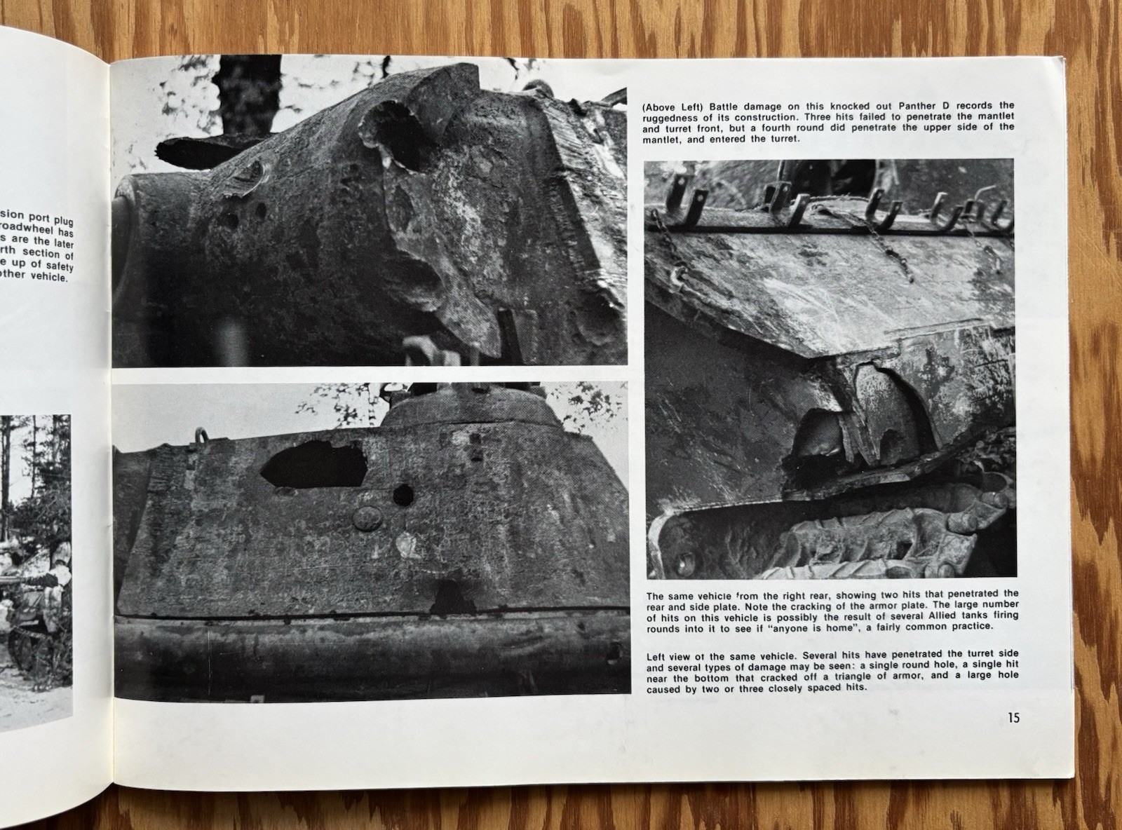 Panther, Panzergrenadiers in Action – Squadron/Signal Lot Of 2 Books