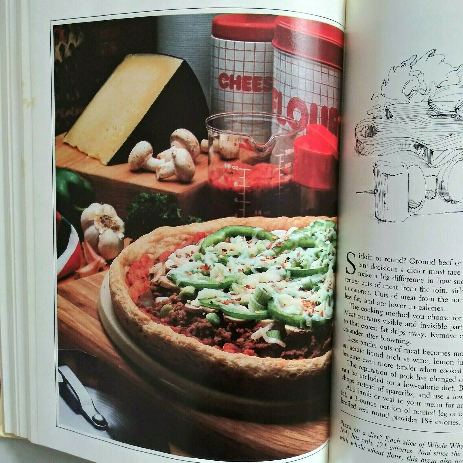 Vintage Southern Living Cooking Light Cookbook Hardcover 1983 265 Pages