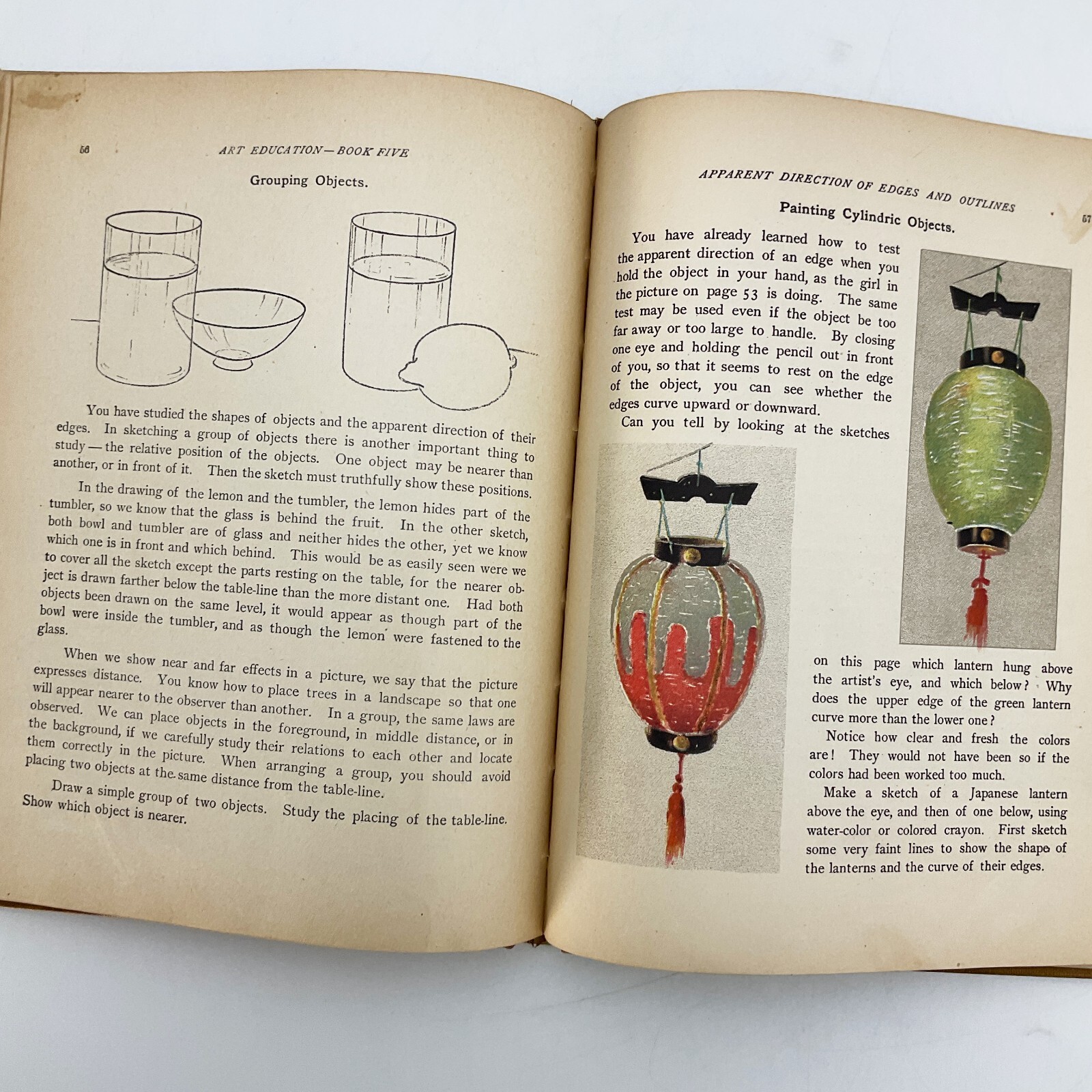 Text Books of Art Education Fifth Year Hugo Froehlich Hardcover Book 1904