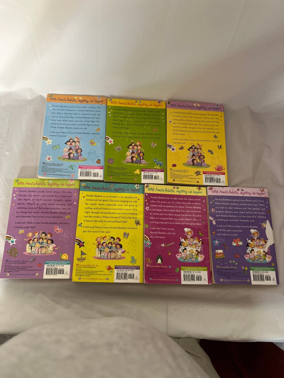Amelia Bedelia Chapter Books Set Herman Parish Greenwillow Books Kids Fiction