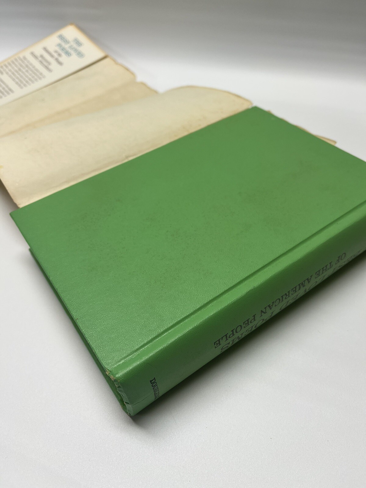 The Best Loved Poems of the American People by Hazel Felleman, 1936 BCE, HCDJ